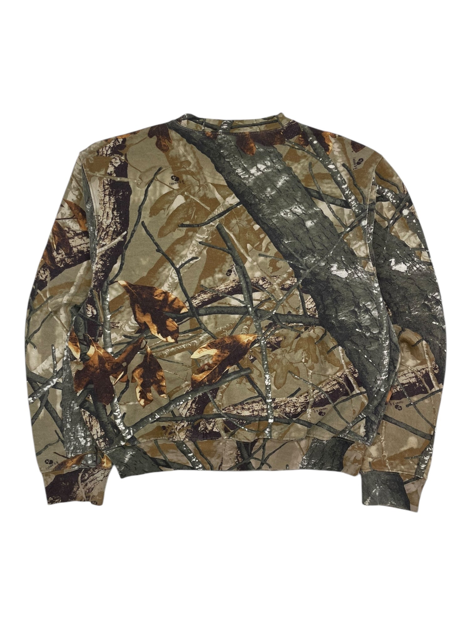 (M) Real Tree Camo Crewneck