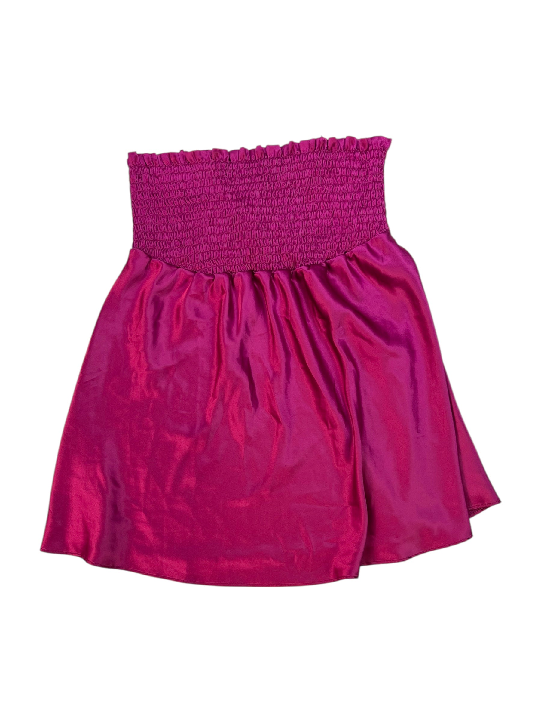 (S) La Senza Pink Satin Tube Top