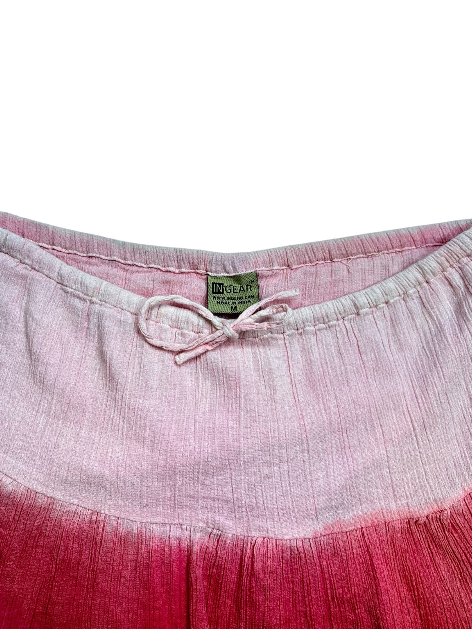(28) In Gear Pink Ombre Mini Skirt