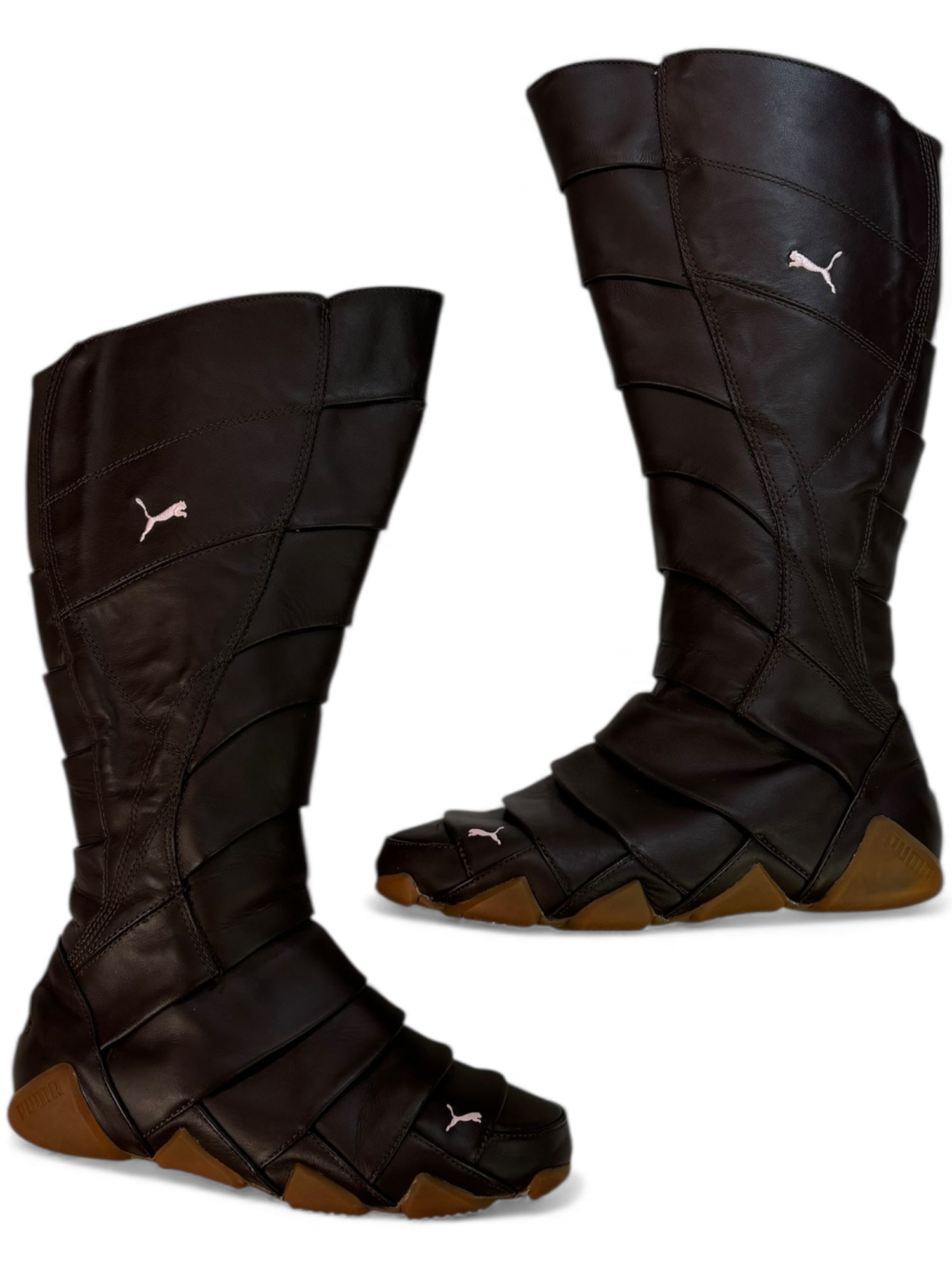 (7) PUMA Brown Satori Moto Boots