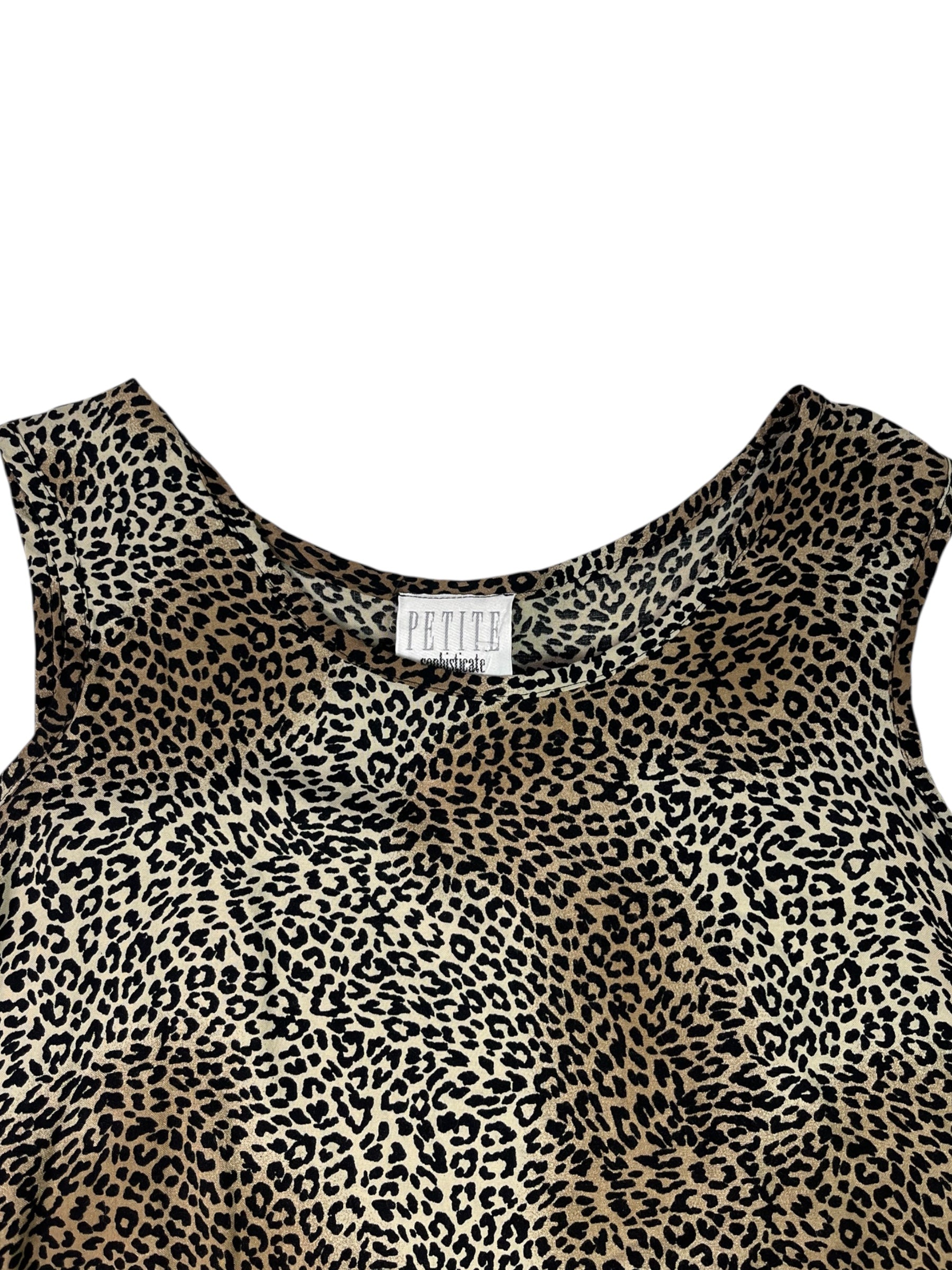 (L) Leopard Print Camisole