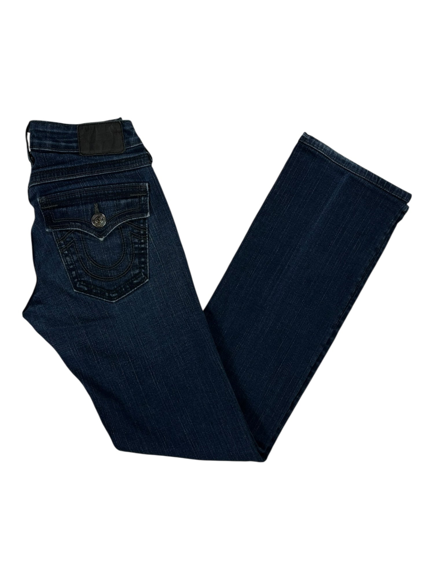 (27) True Religion Straight Leg Jeans
