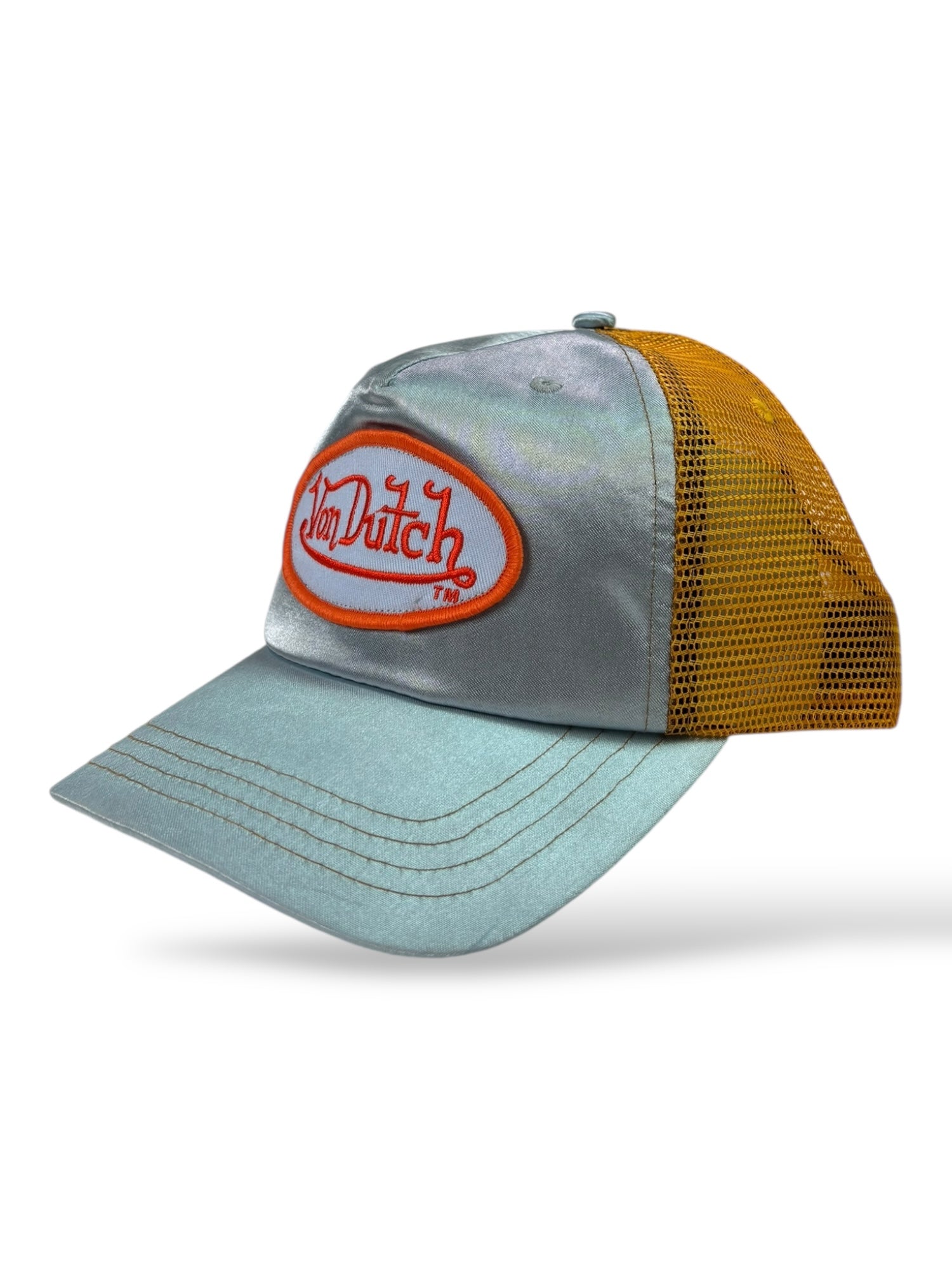 Blue & Yellow Von Dutch Hat