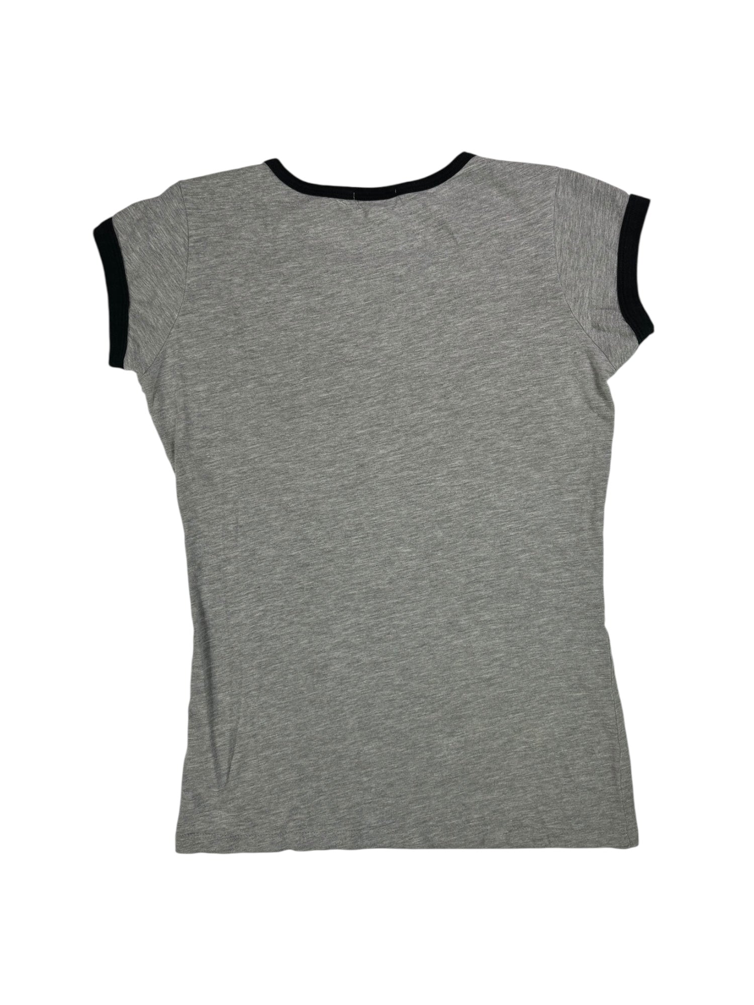 (S) Grey Embellished GUESS Baby Tee