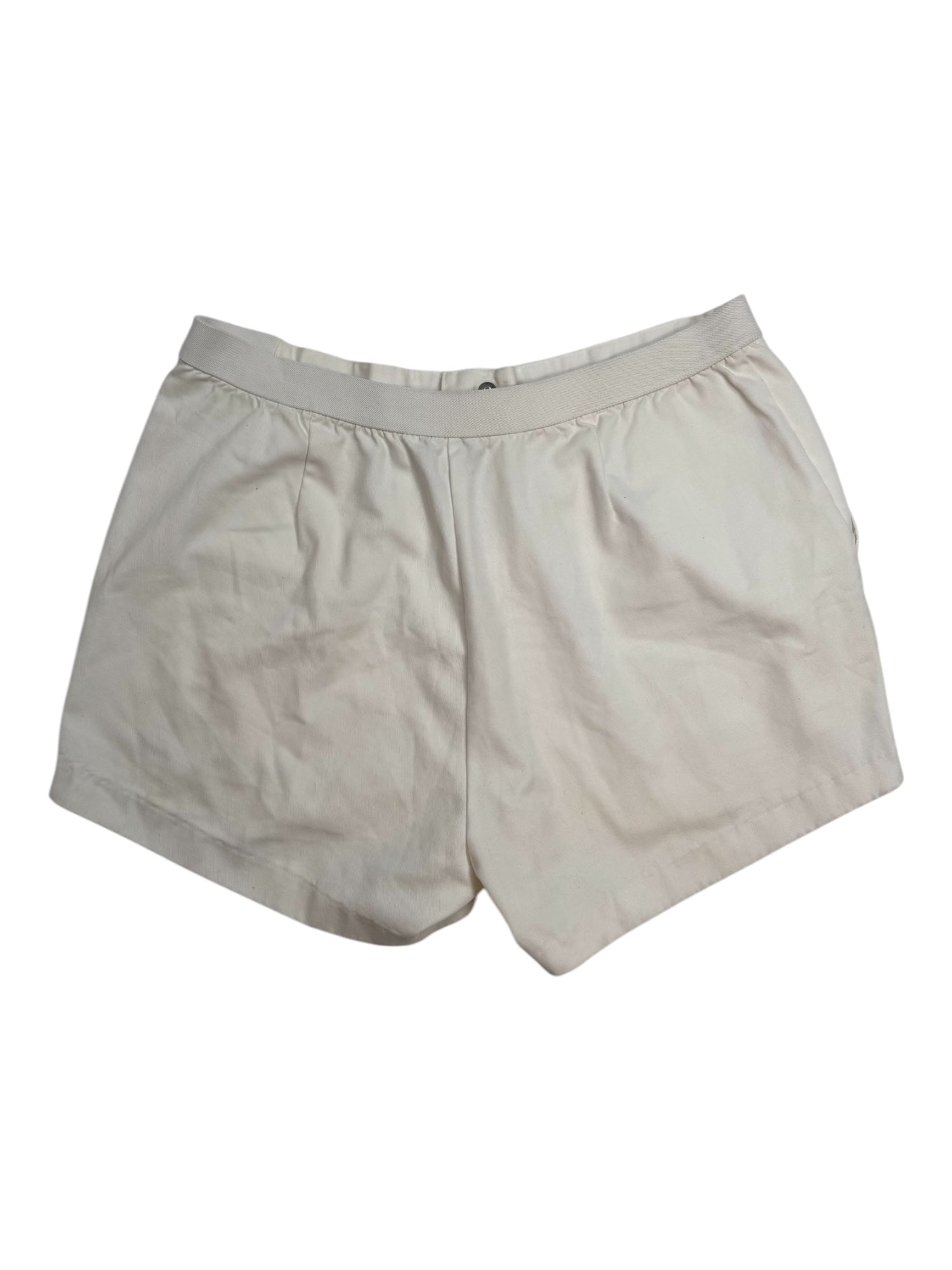 (30) Nike White Micro Shorts