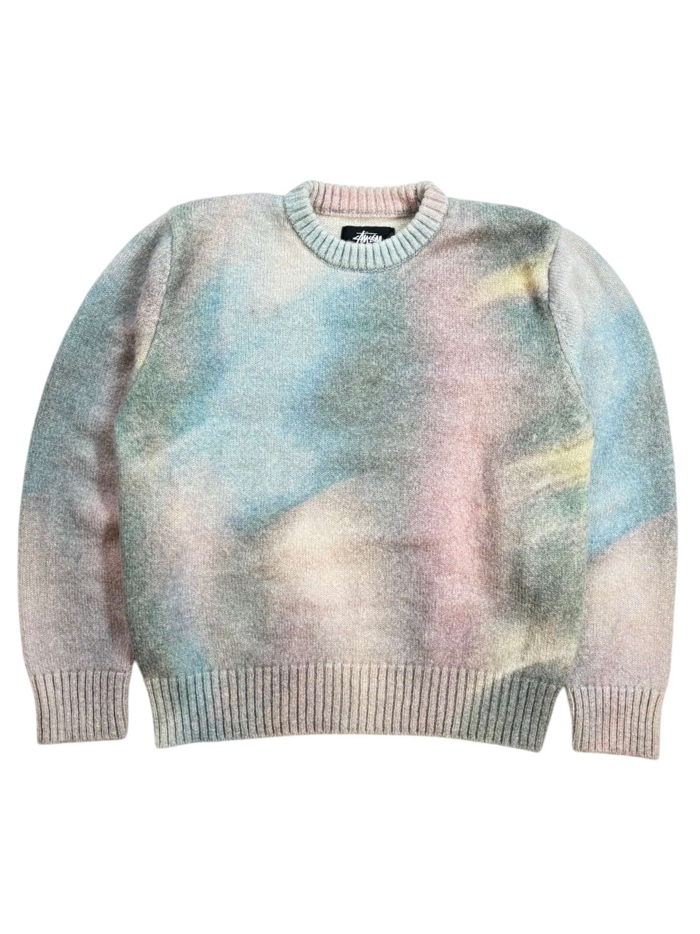 (XS) Stüssy Tie Dye Knit Sweater