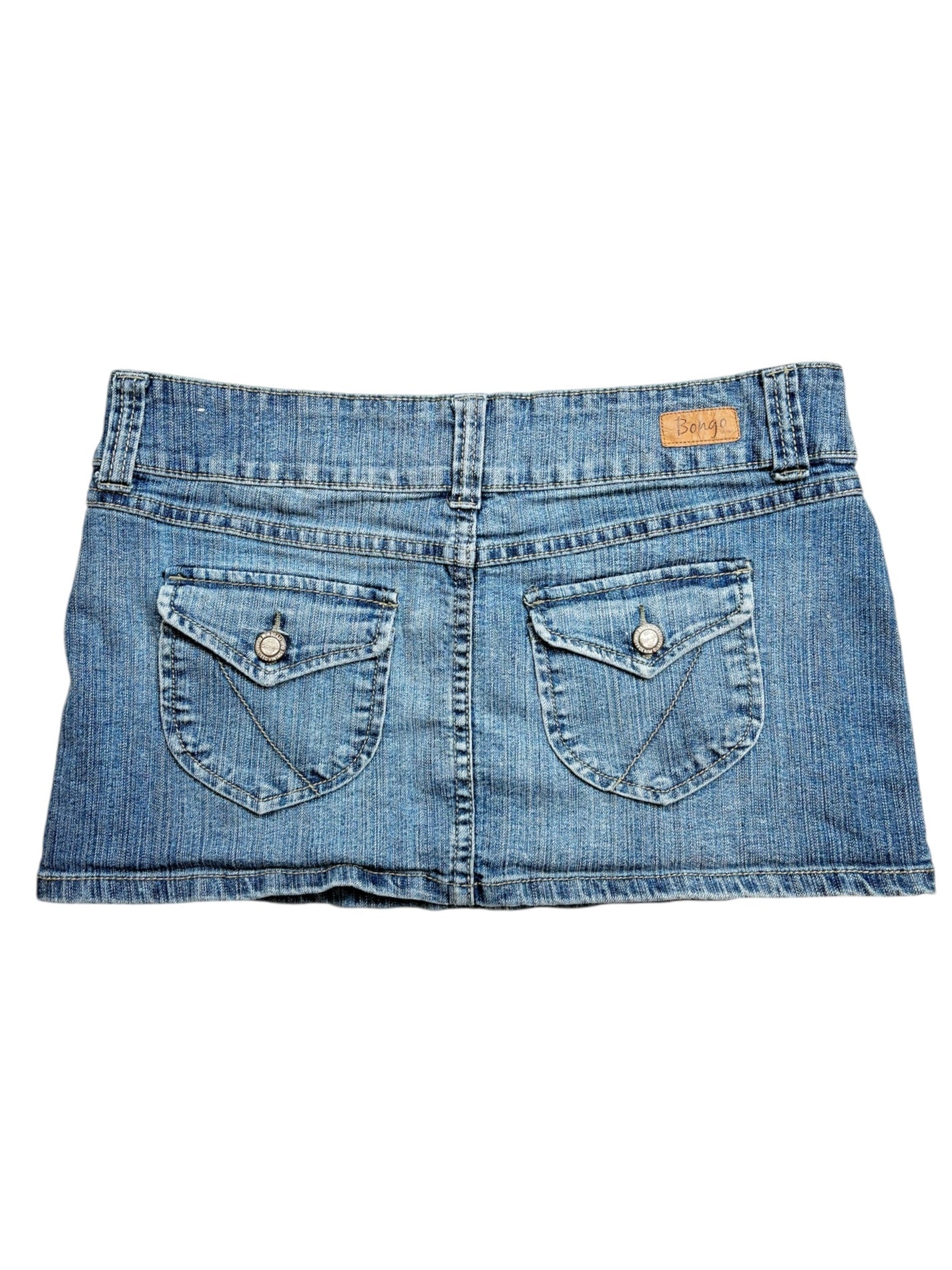 (S) Bongo Denim Mini Skirt