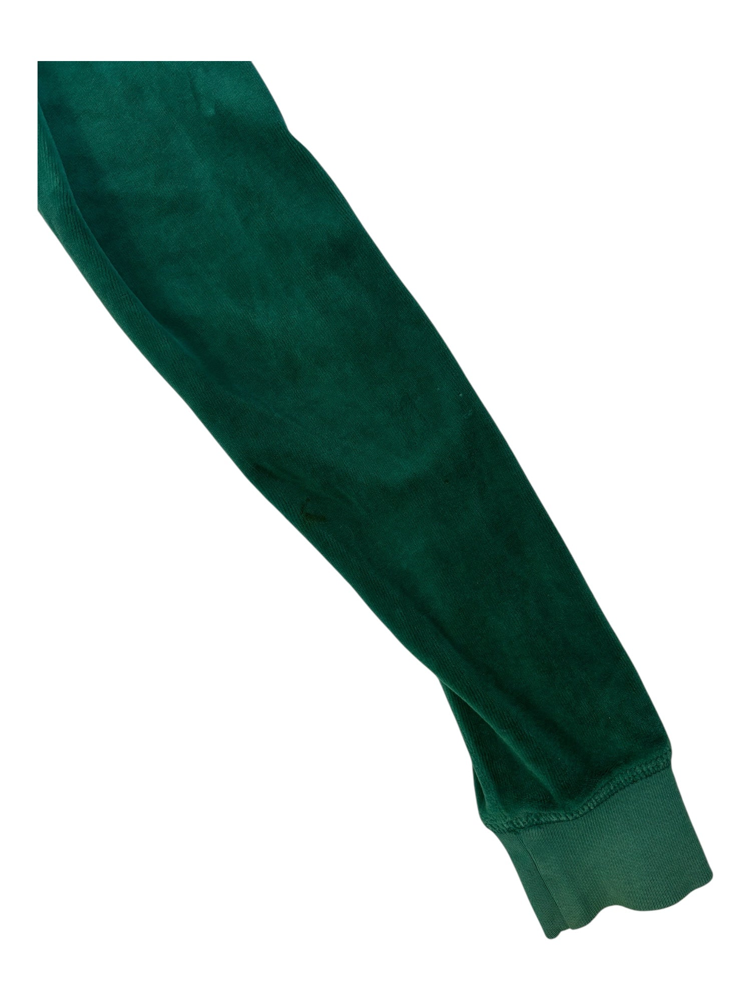 (M) Viridian Green Juicy Couture Velour Zip-up Hoodie