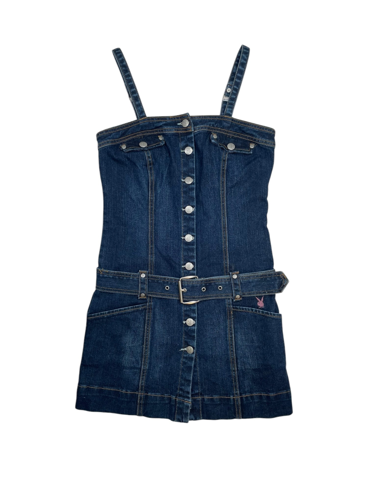 (10) Playboy Denim Mini Dress