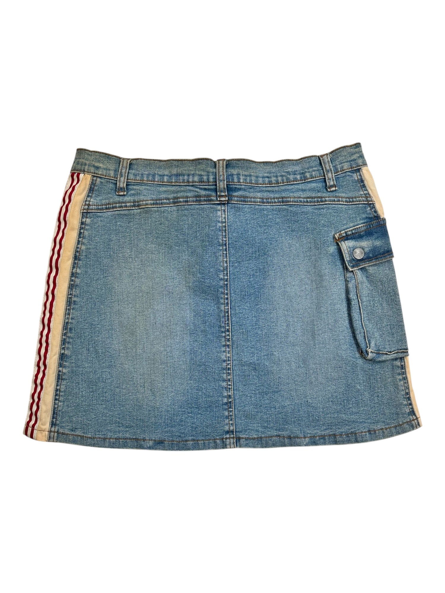 (29) Da Girlz Denim Mini Skirt
