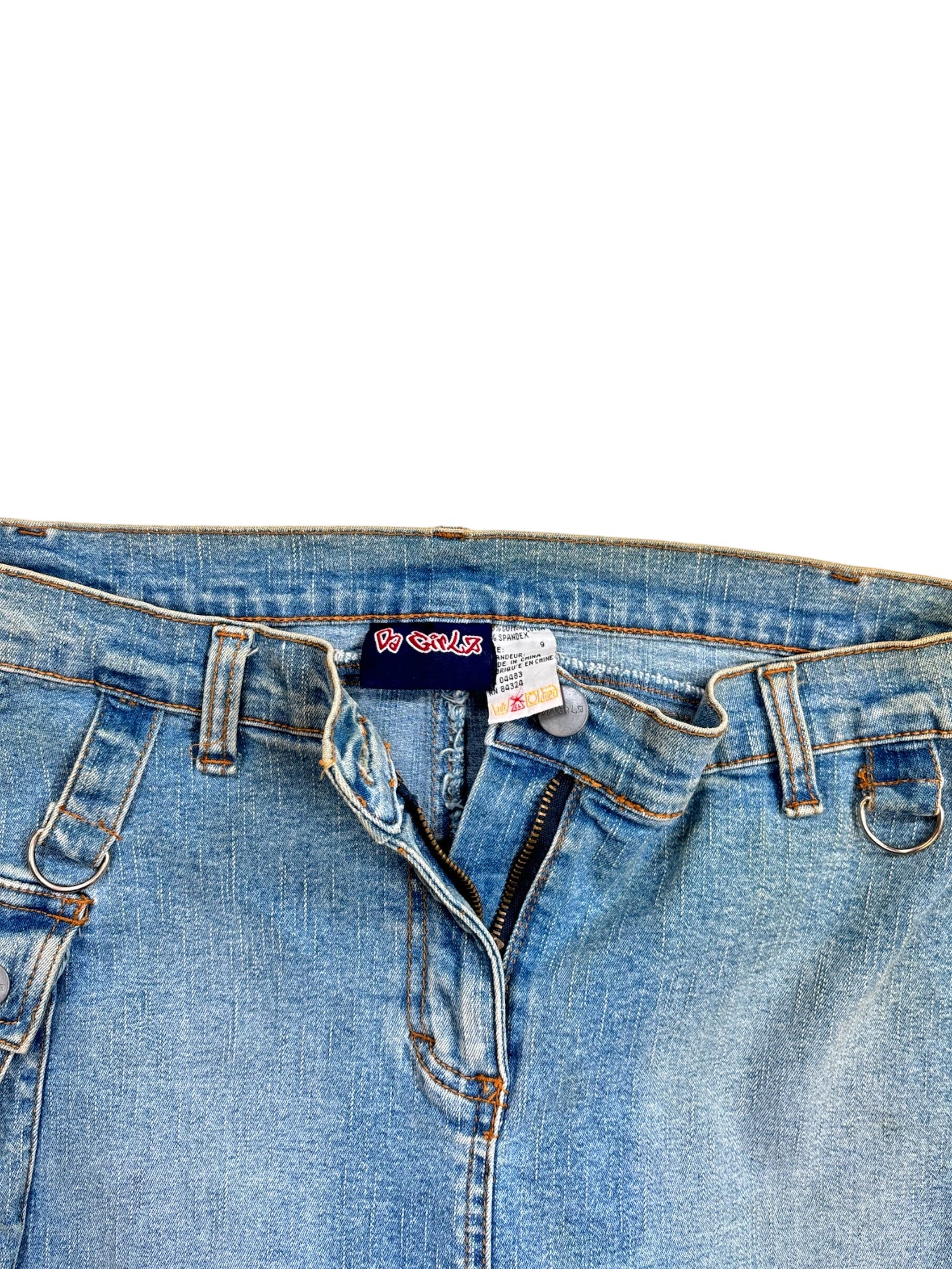 (29) Da Girlz Denim Mini Skirt