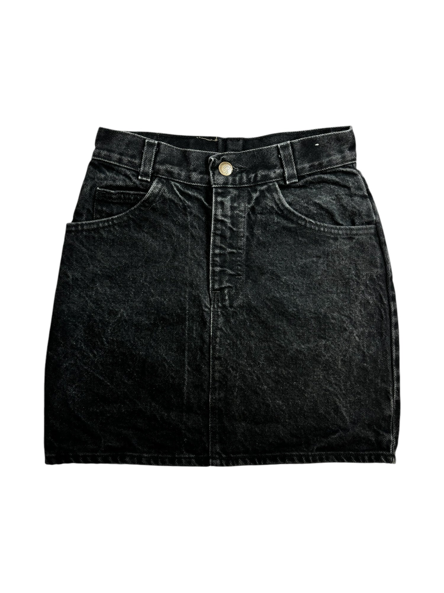 (23) Camp Beverly Hills Mini Jean Skirt