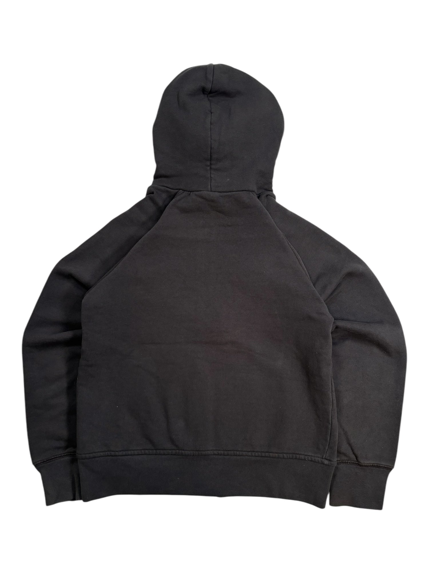 (M) FCUK Black Sun-faded Zip-up