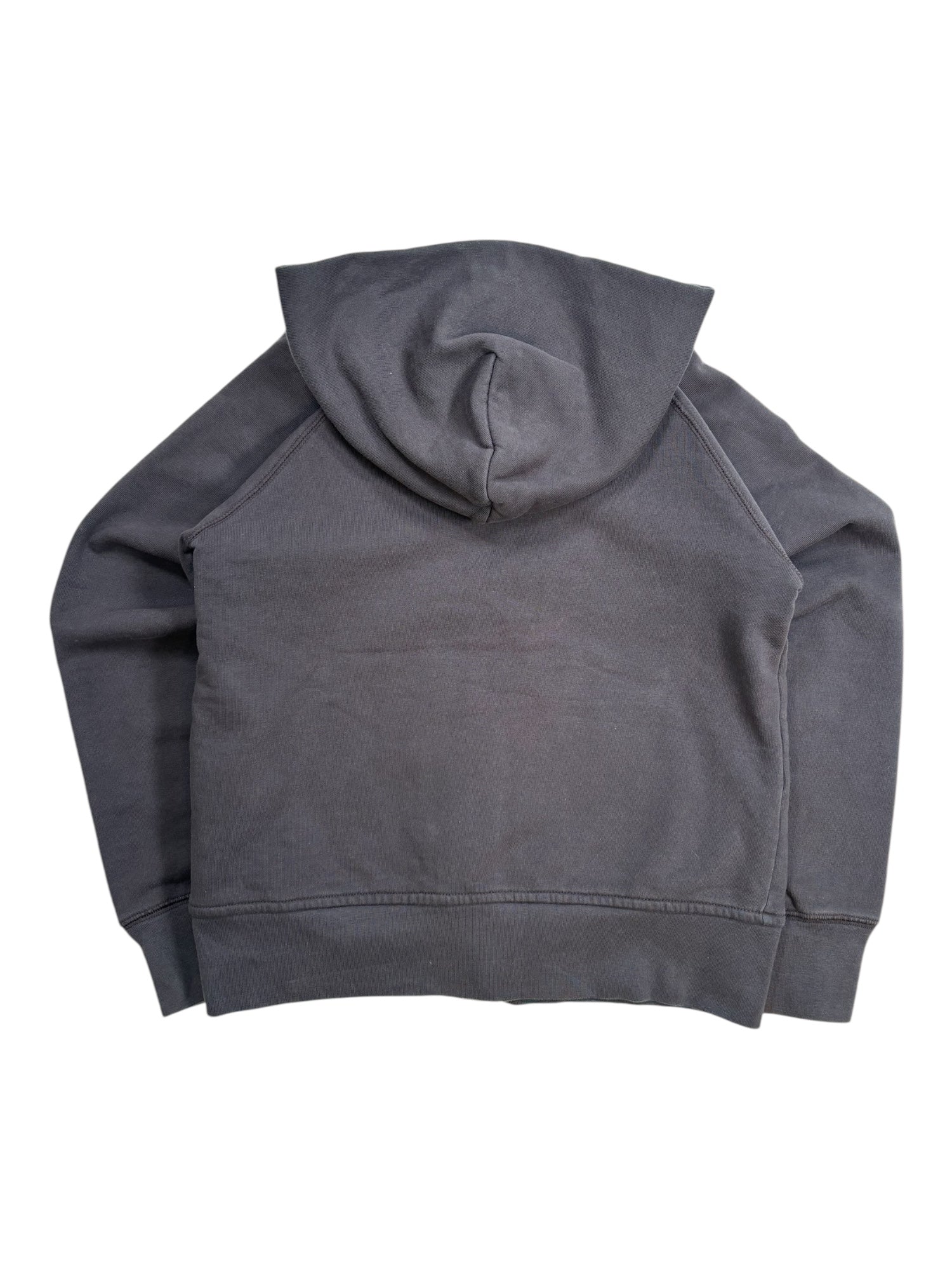 (M) FCUK Black Sun-faded Zip-up
