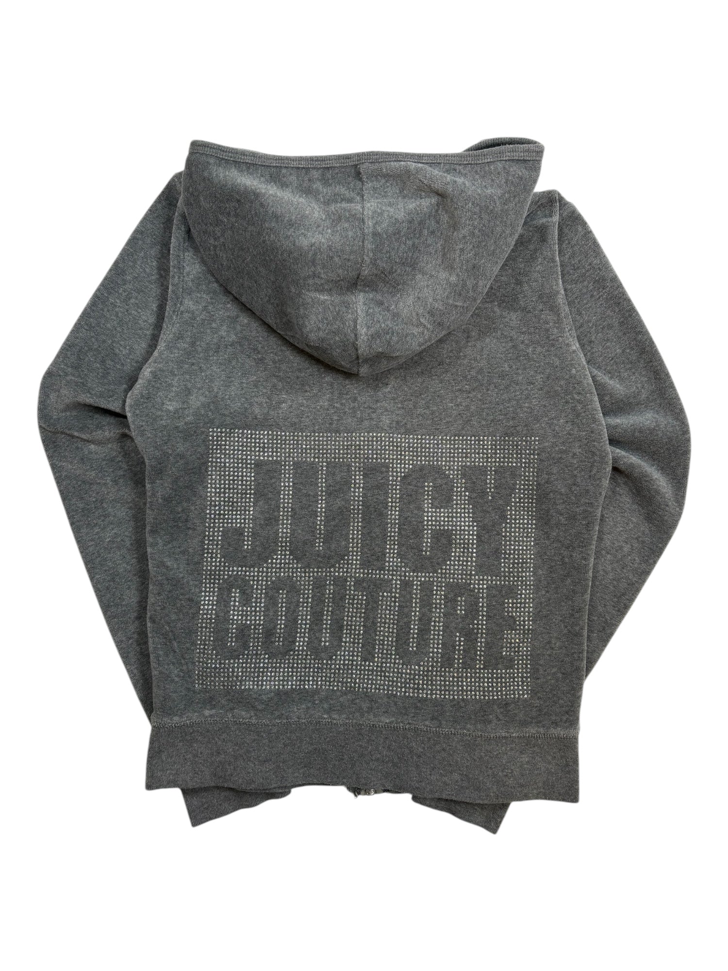(S) Juicy Couture Velour Sweater Grey