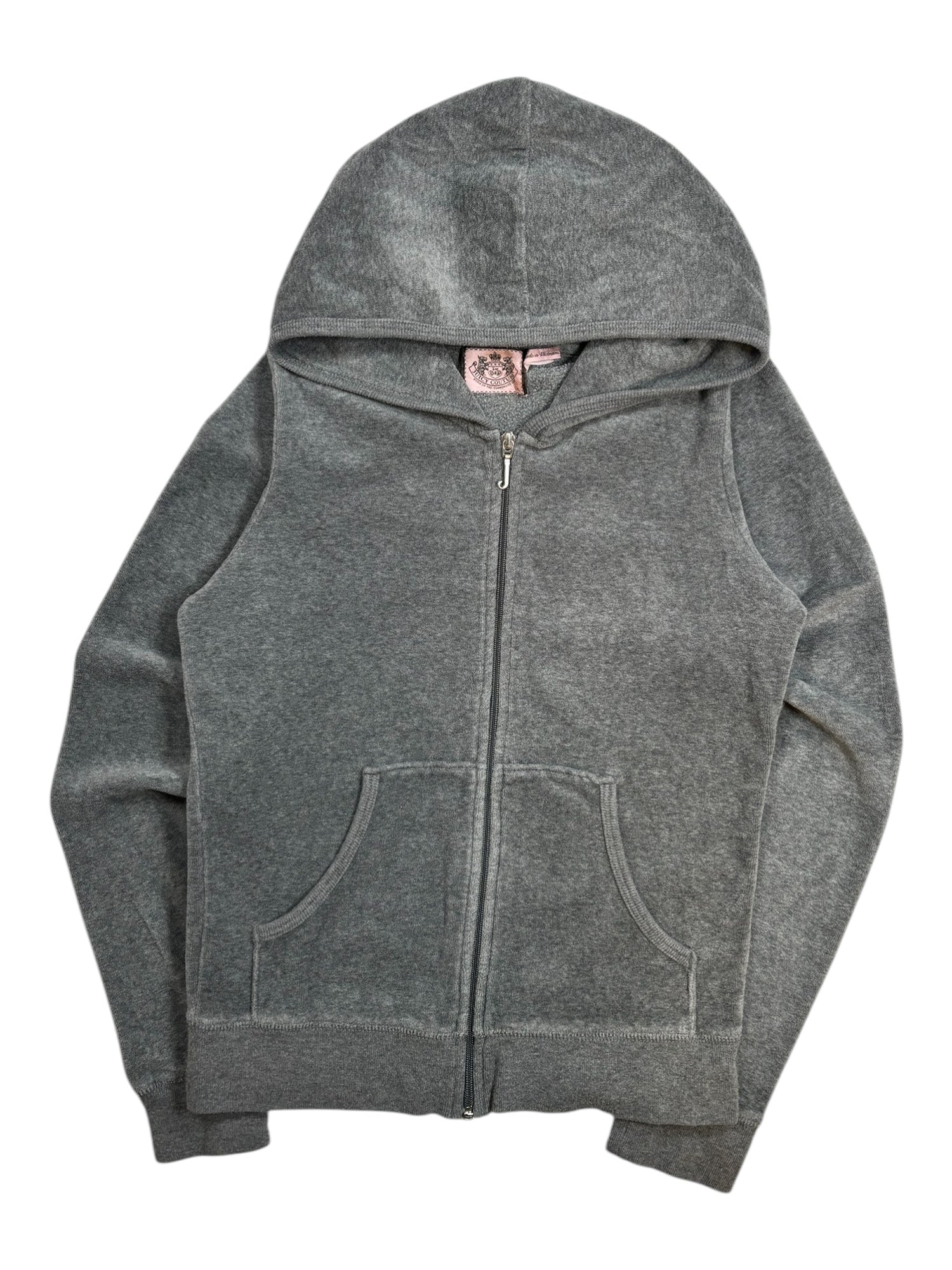 (S) Juicy Couture Velour Sweater Grey