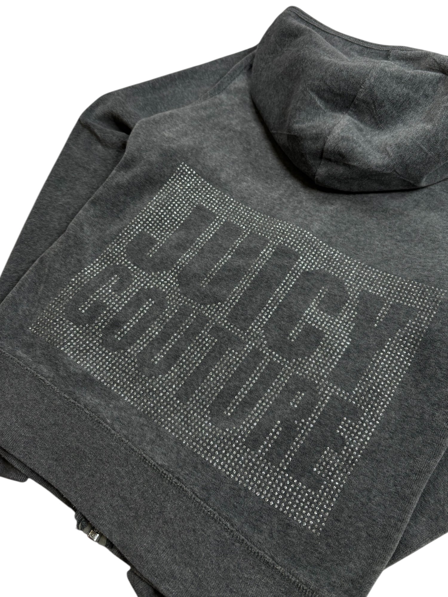 (S) Juicy Couture Velour Sweater Grey