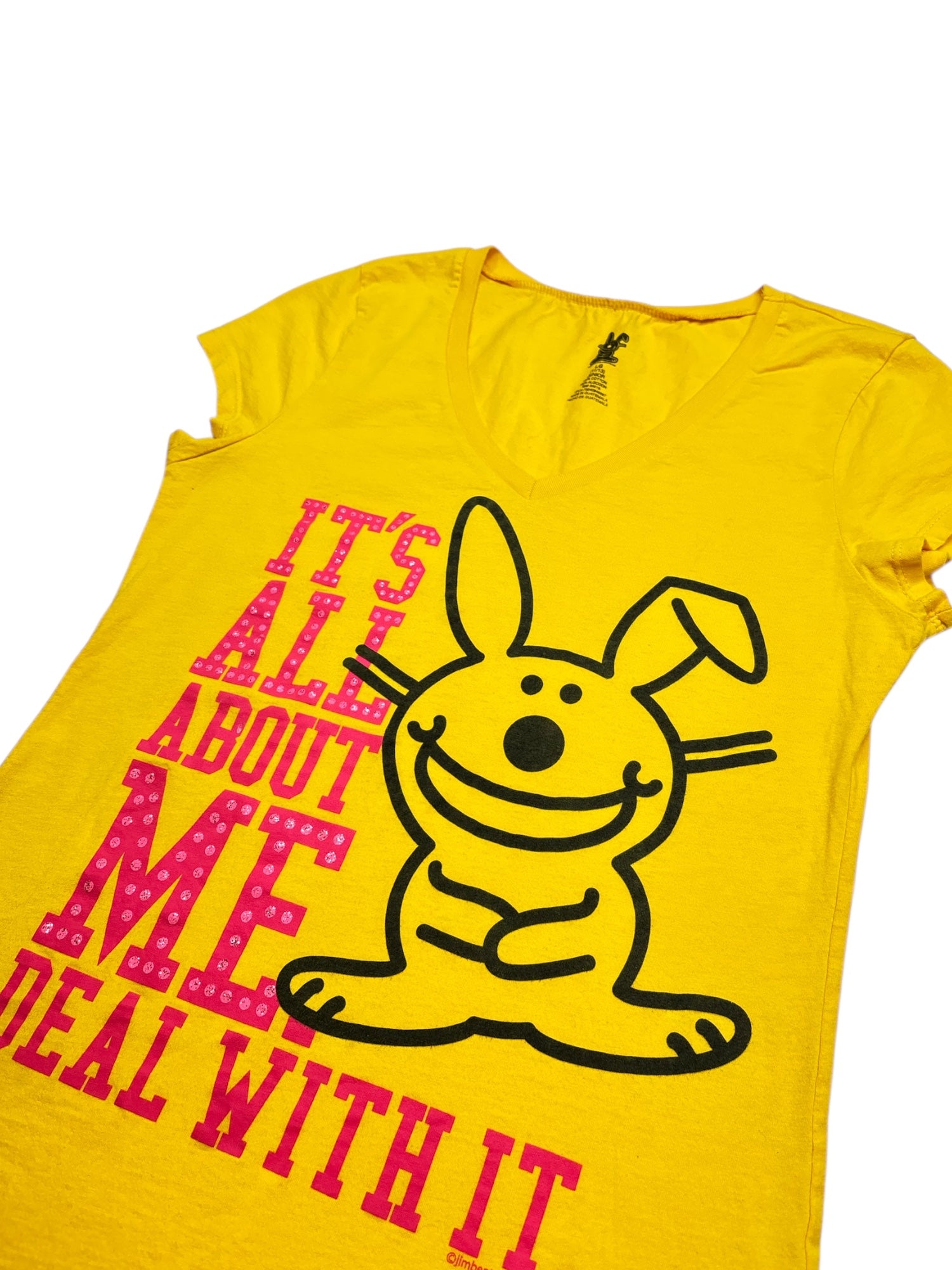 (M) It's Happy Bunny "It’s All About Me" V-neck