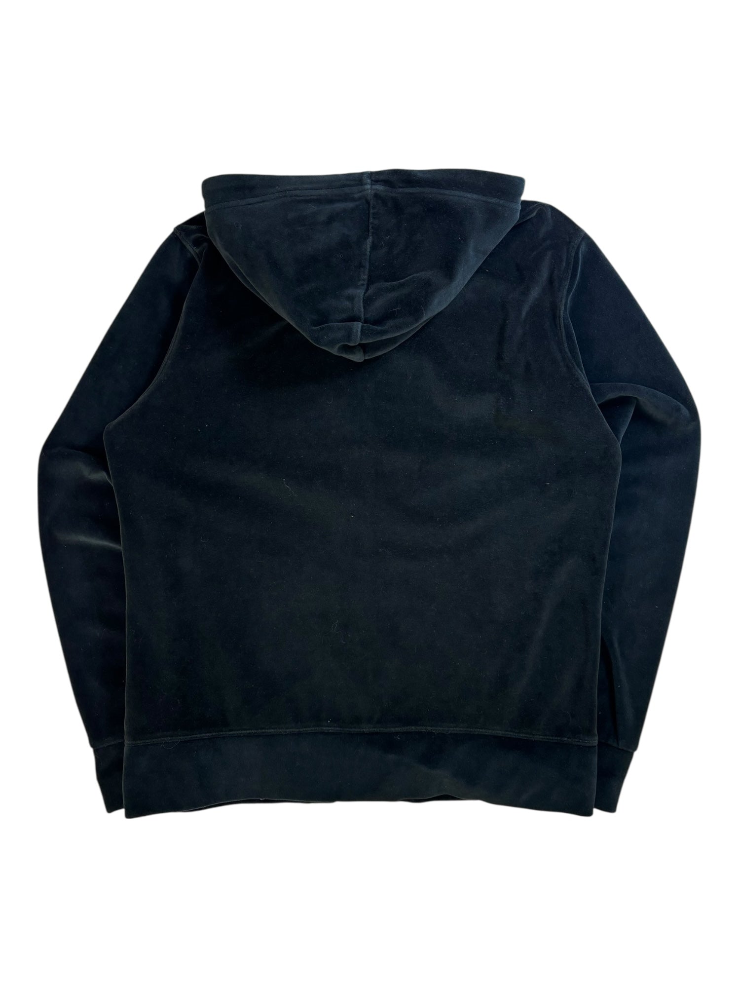 (L) Black True Religion Velour Top