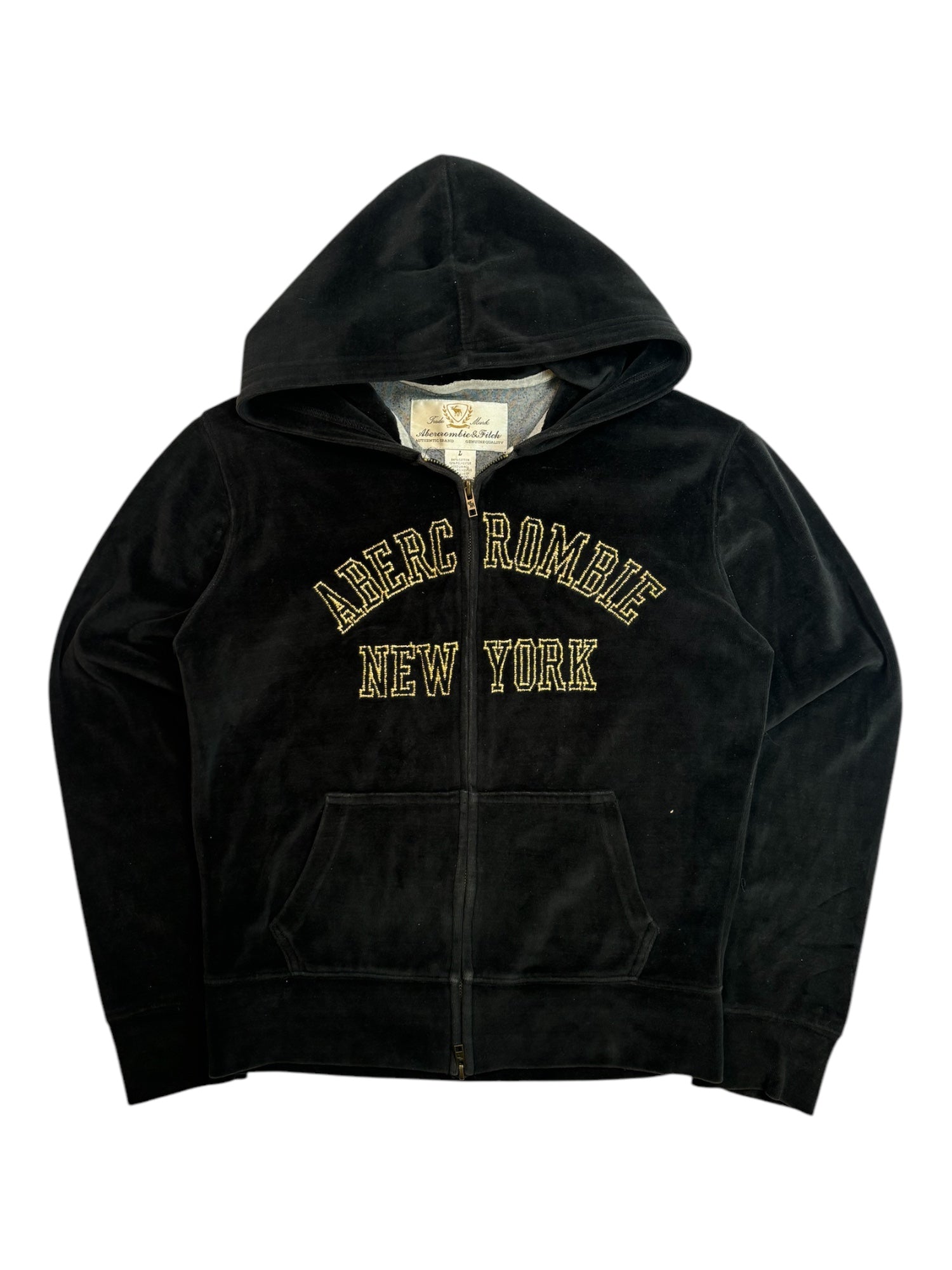 (M) Abercrombie and Fitch Velour Sweater