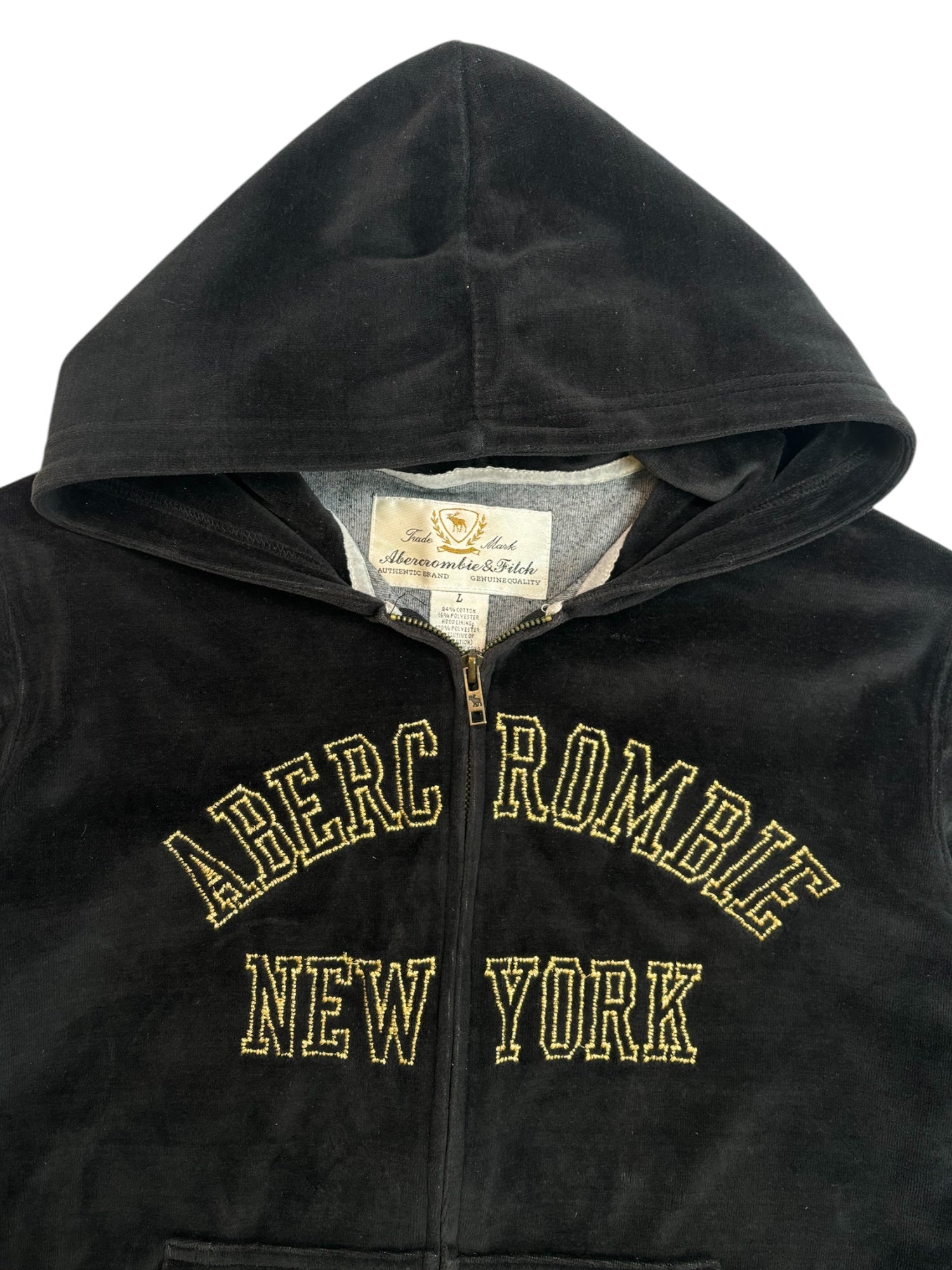 (M) Abercrombie and Fitch Velour Sweater