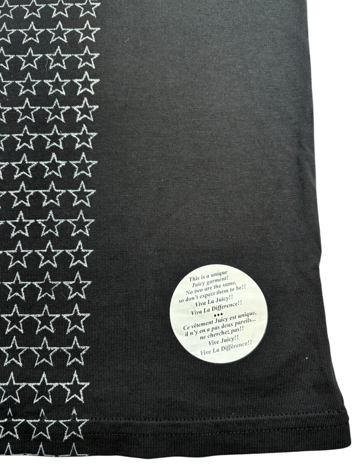 (S) Juicy Super Star Tee Black