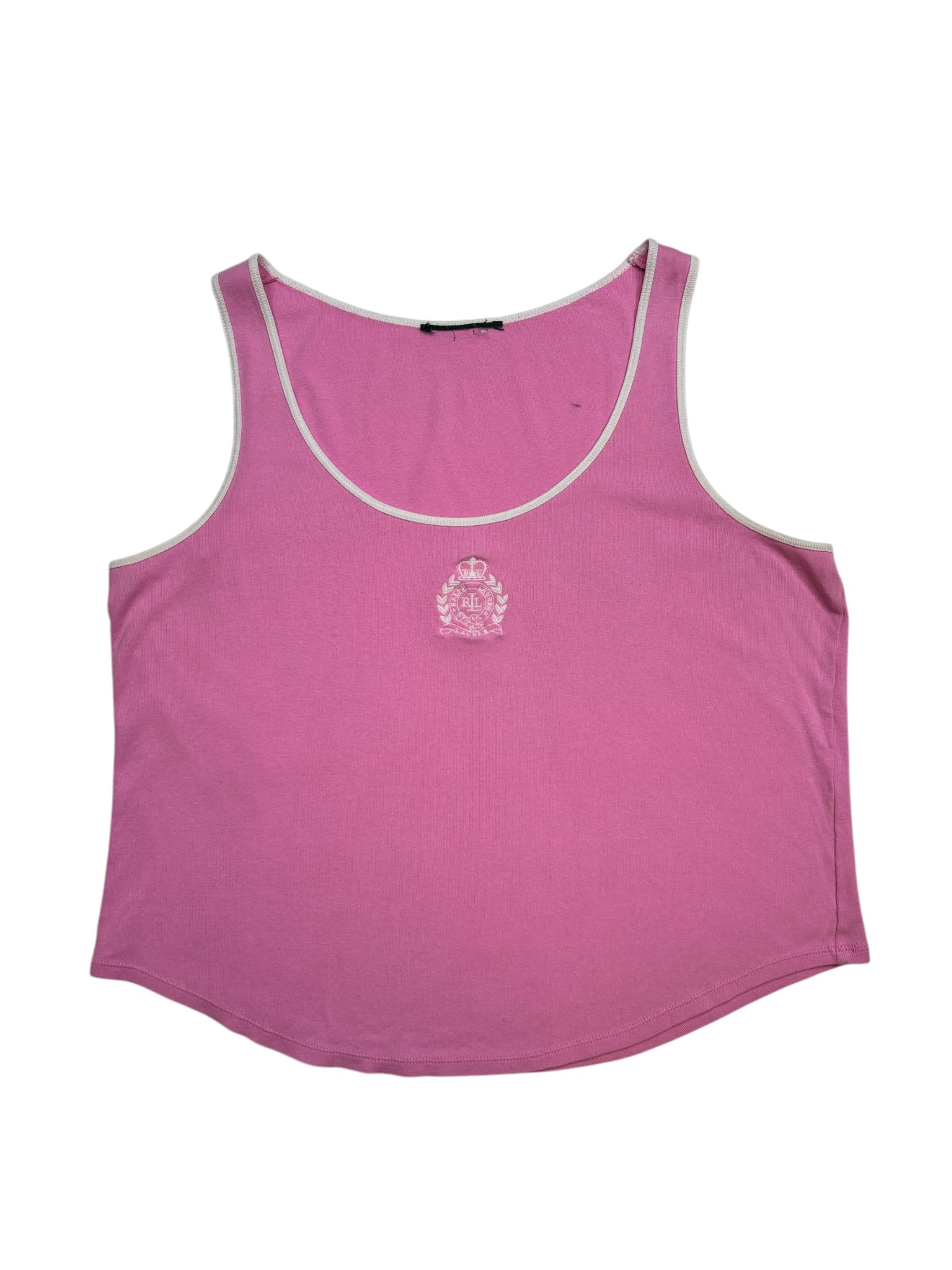(L) Ralph Lauren Tank Top Pink