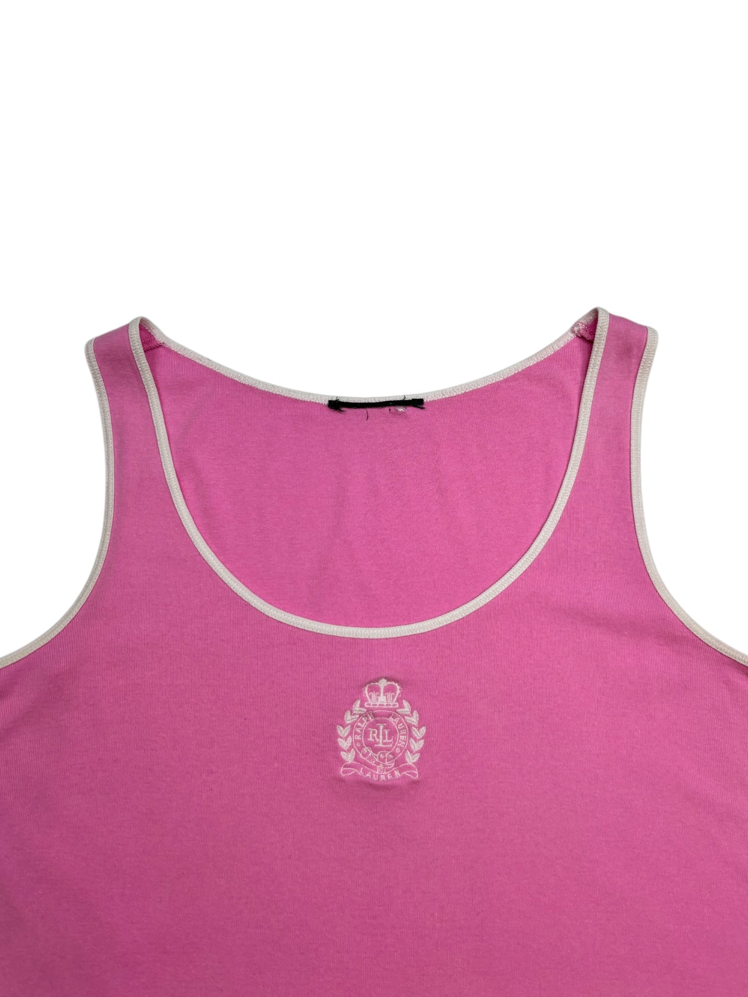 (L) Ralph Lauren Tank Top Pink