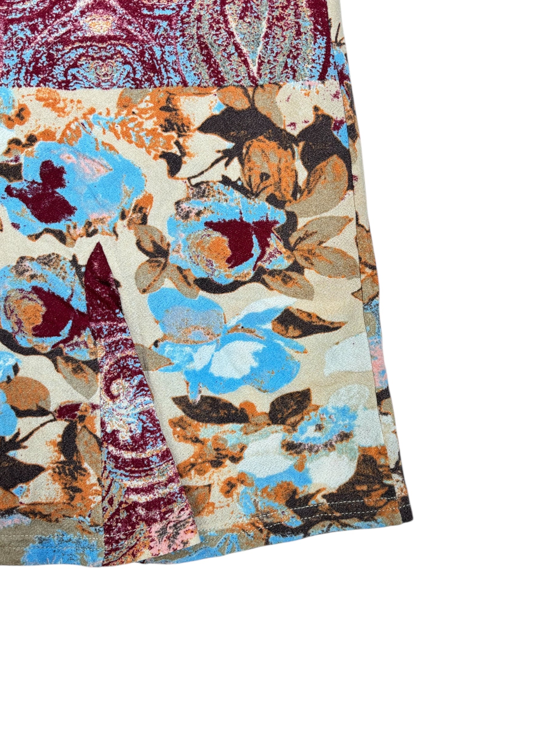 (31) Panache Patterned Midi Skirt