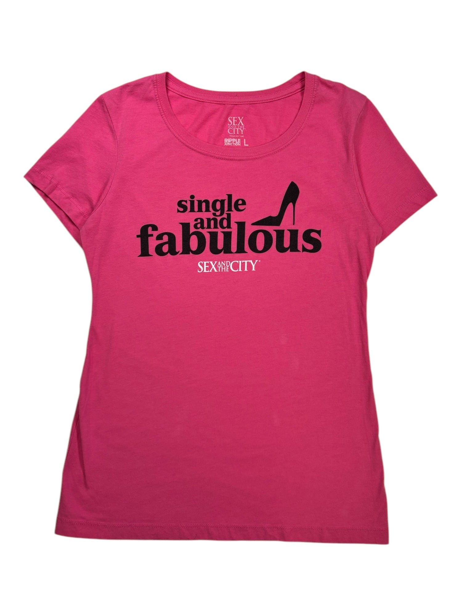 (L) Single and Fabulous SATC Tee