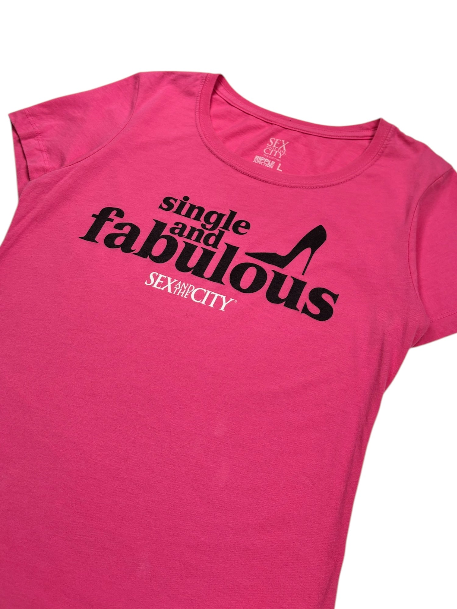 (L) Single and Fabulous SATC Tee