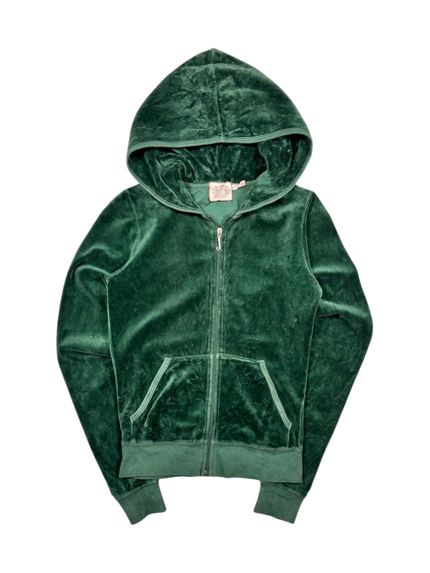 (S) Dark Green Juicy Couture Velour Sweater