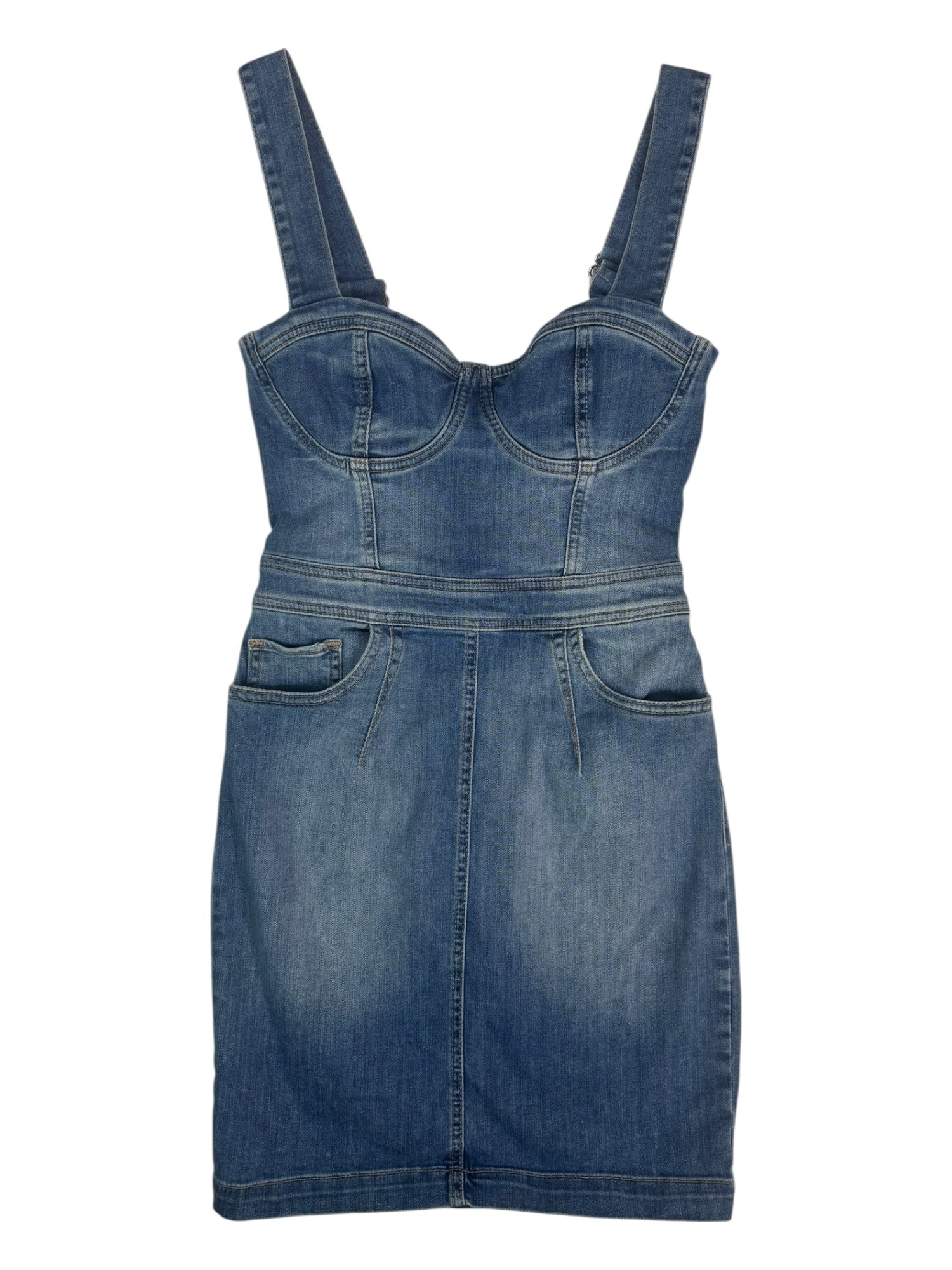 (XS) Vintage Guess Denim Dress