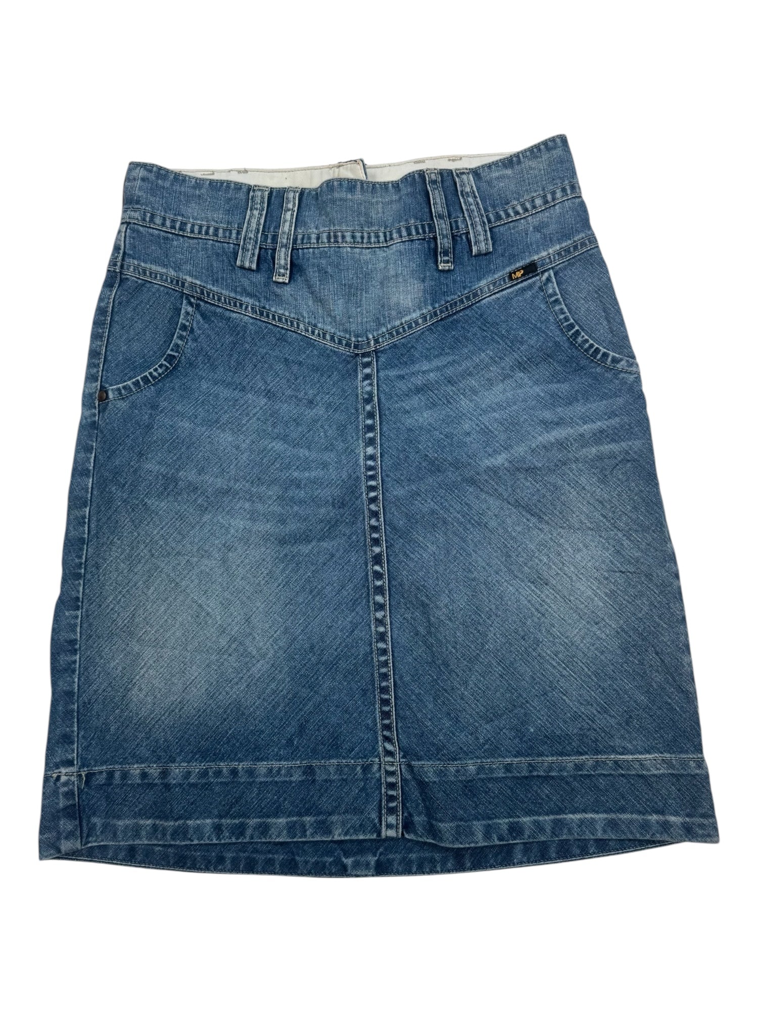 (30) Meltin’ Pot Denim Skirt