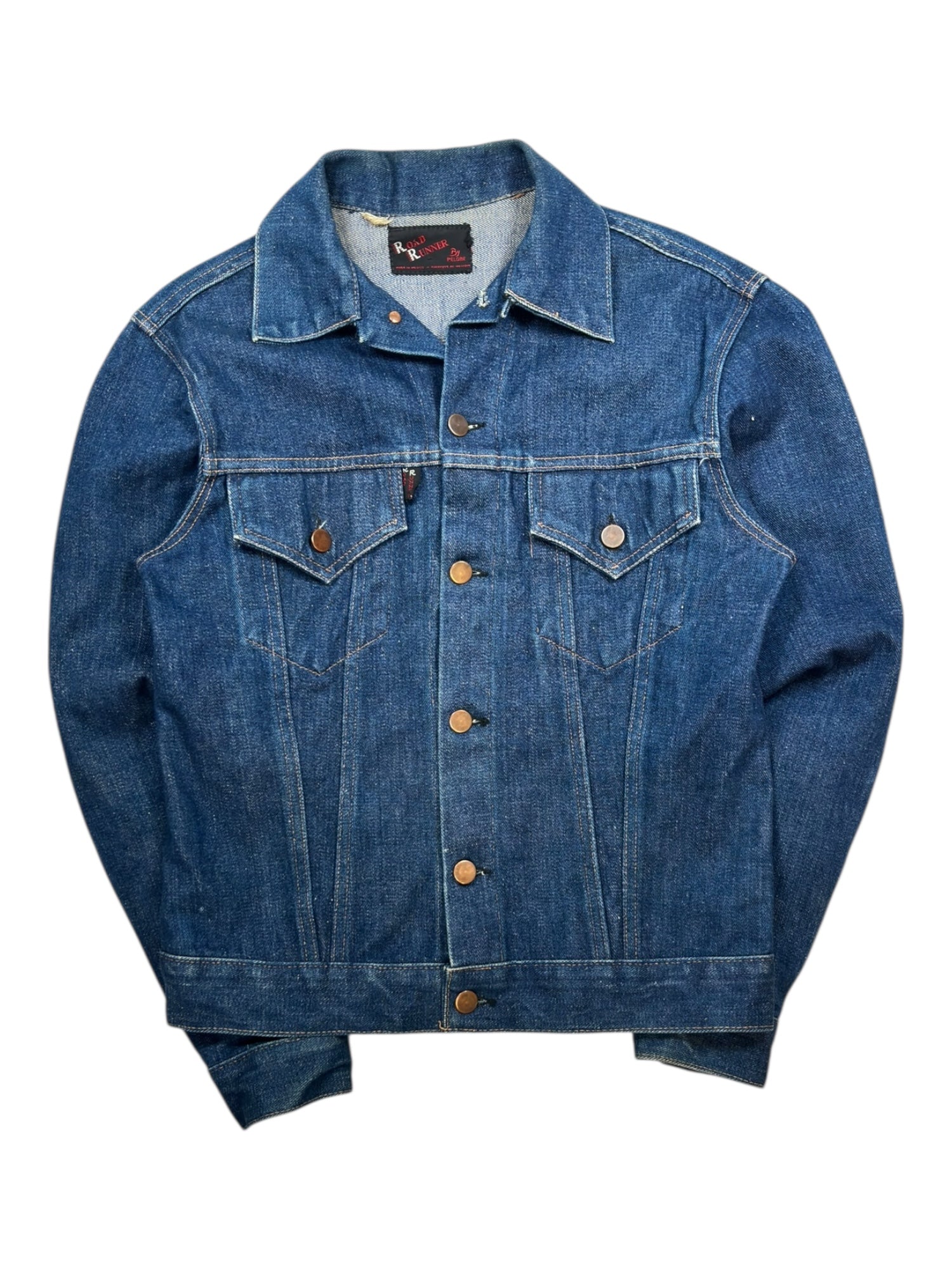 (M) Vintage Road Runner Denim Jacket
