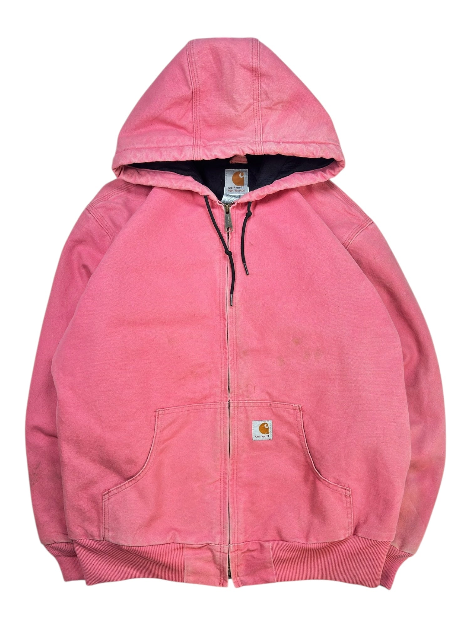 (L) Carhartt Pink Hooded Jacket