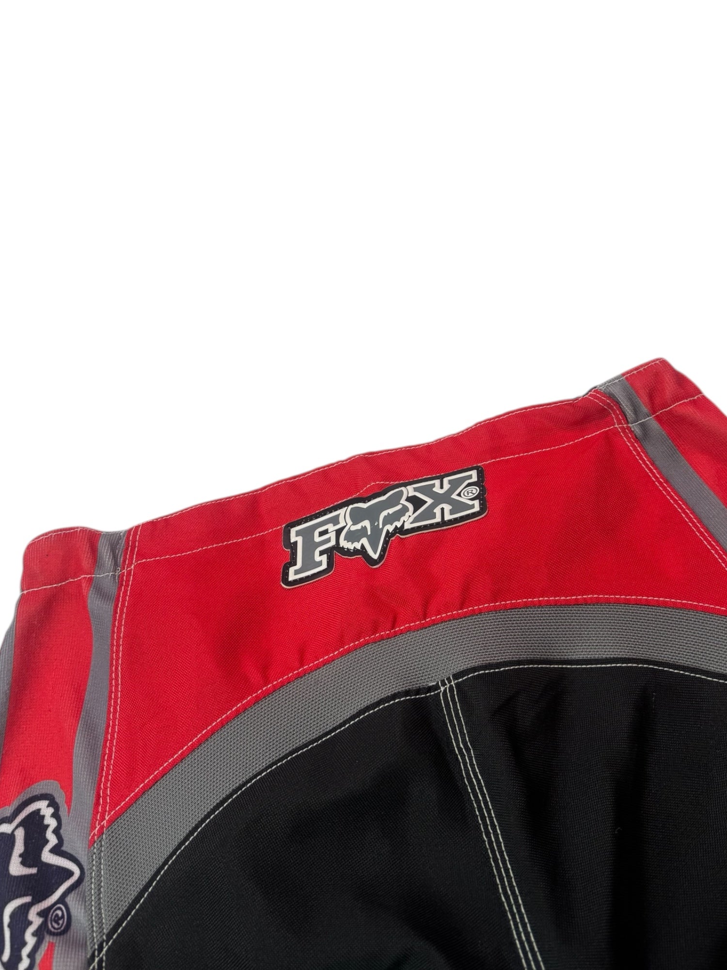 (34) FOX Red and Black Motorcycle Pants