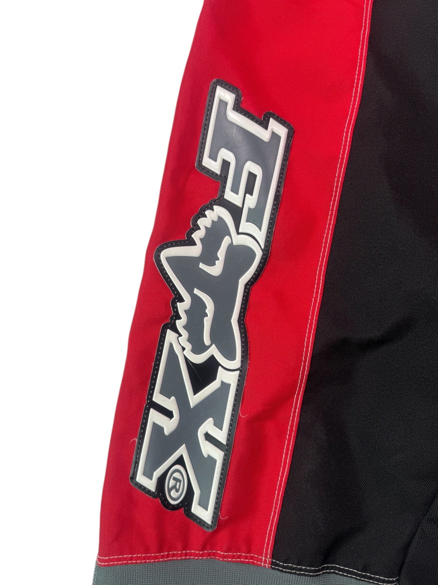 (34) FOX Red and Black Motorcycle Pants