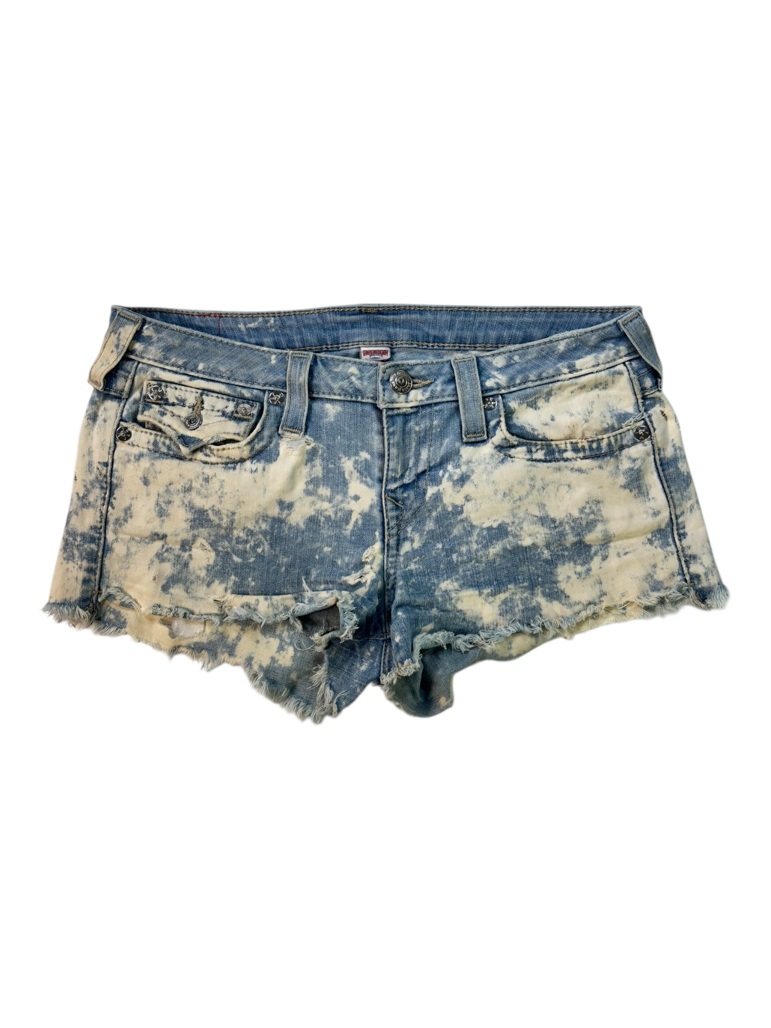 (L) True Religion Cutoff Shorts