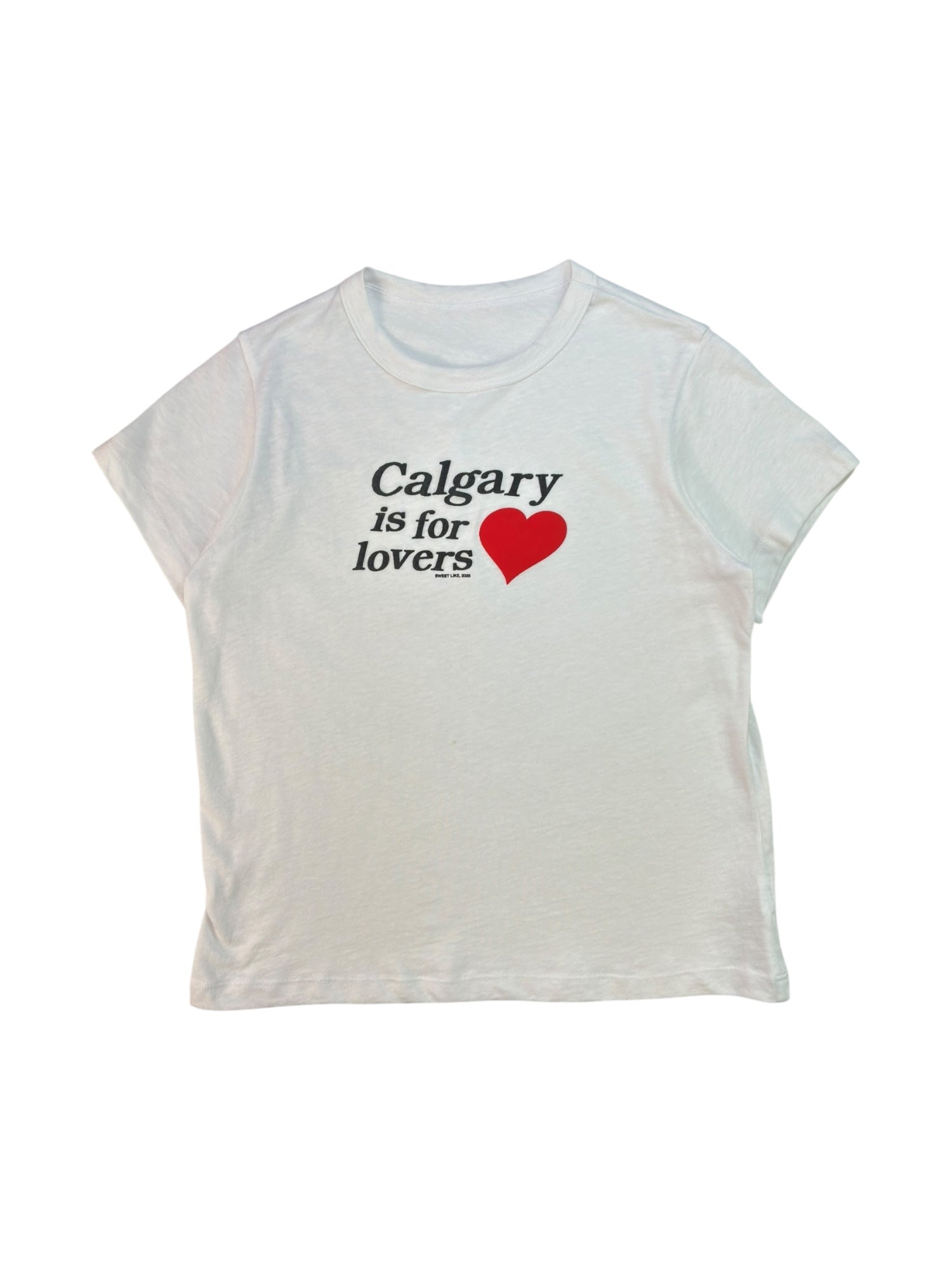 Calgary Is For Lovers Baby Tee