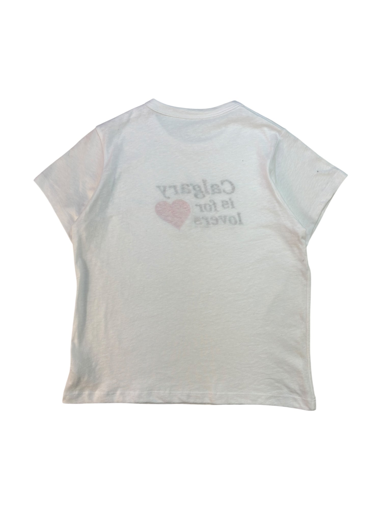 Calgary Is For Lovers Baby Tee