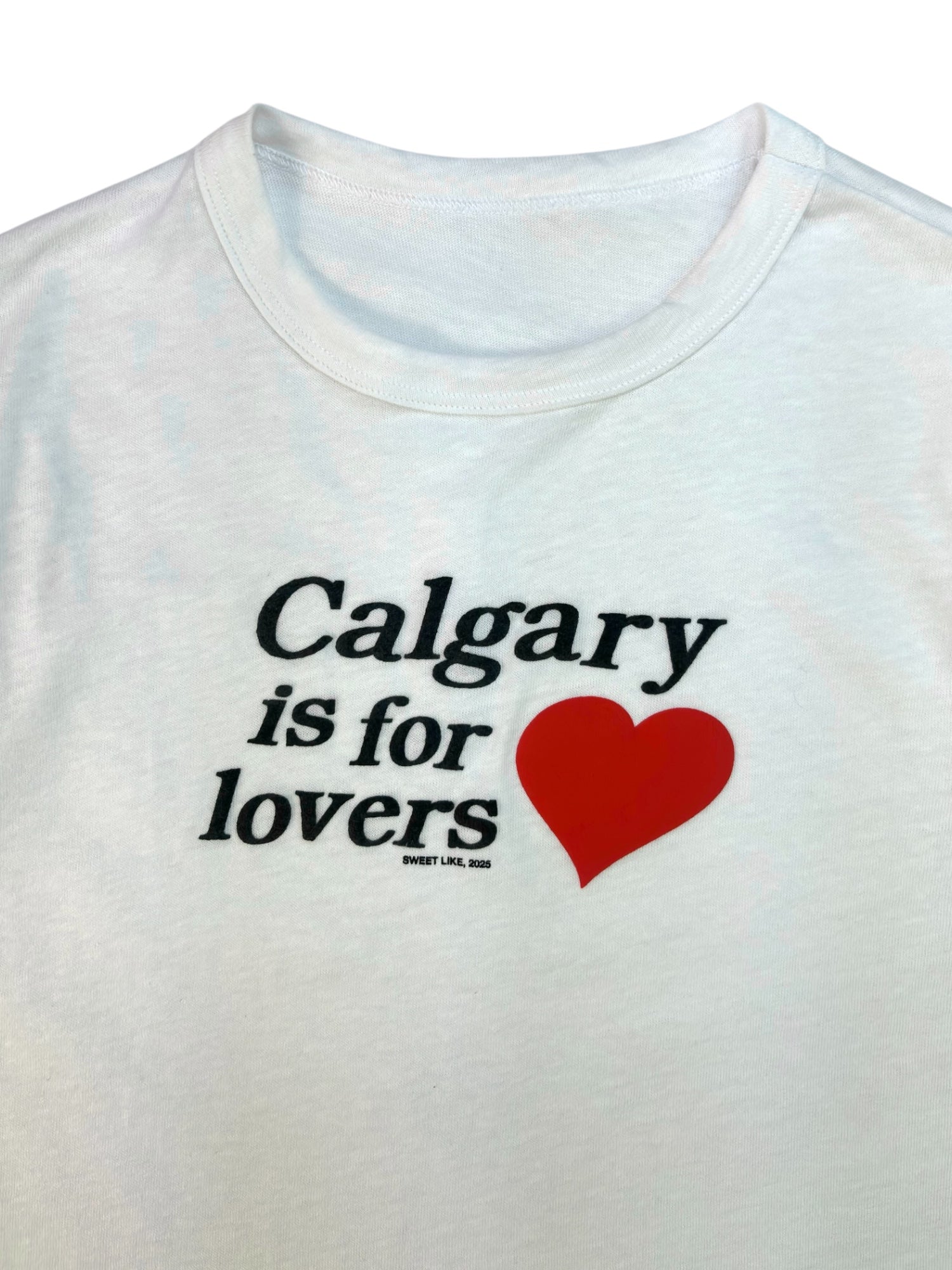 Calgary Is For Lovers Baby Tee