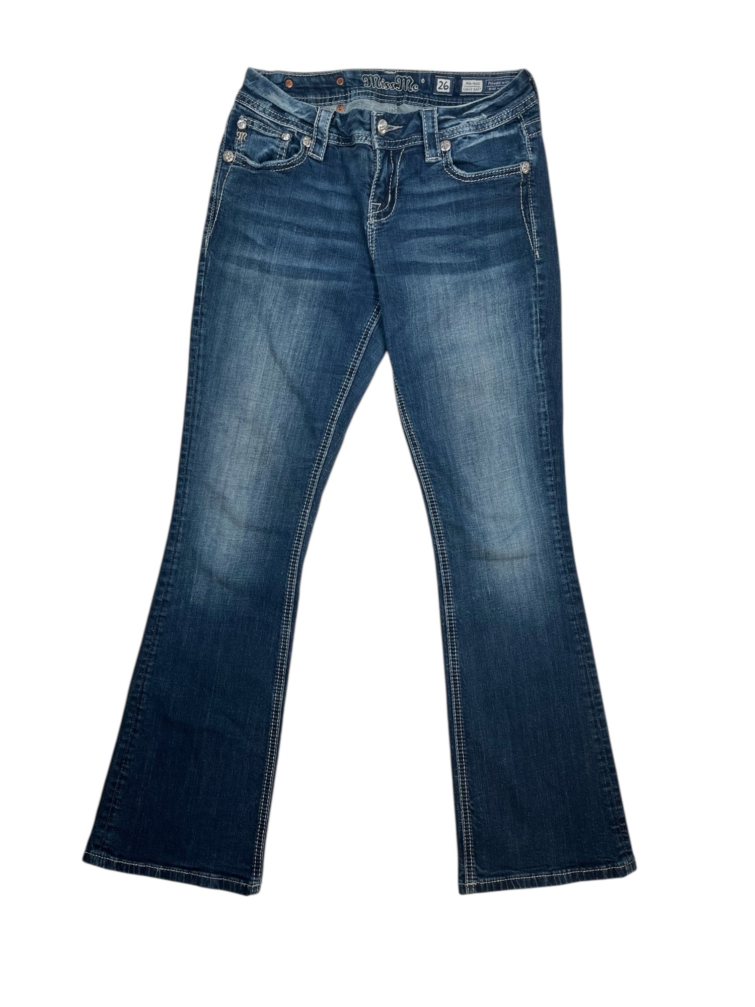 (26) Miss Me Mid Rise Jeans