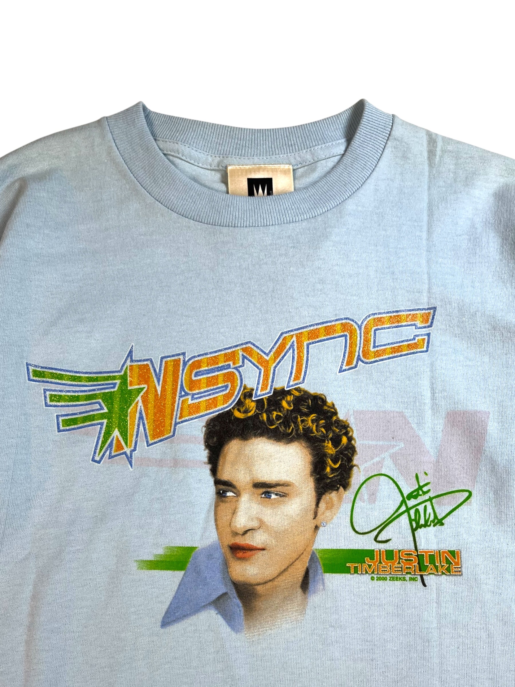 (M) Rare Vintage Baby Blue NSYNC Tee