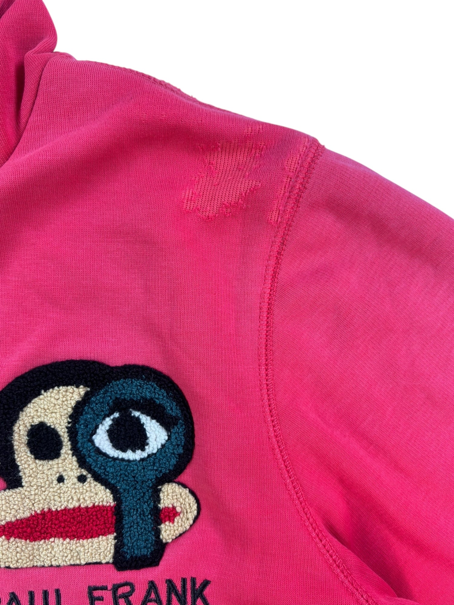 (M/L) Paul Frank Punch Needle Graphic Hoodie