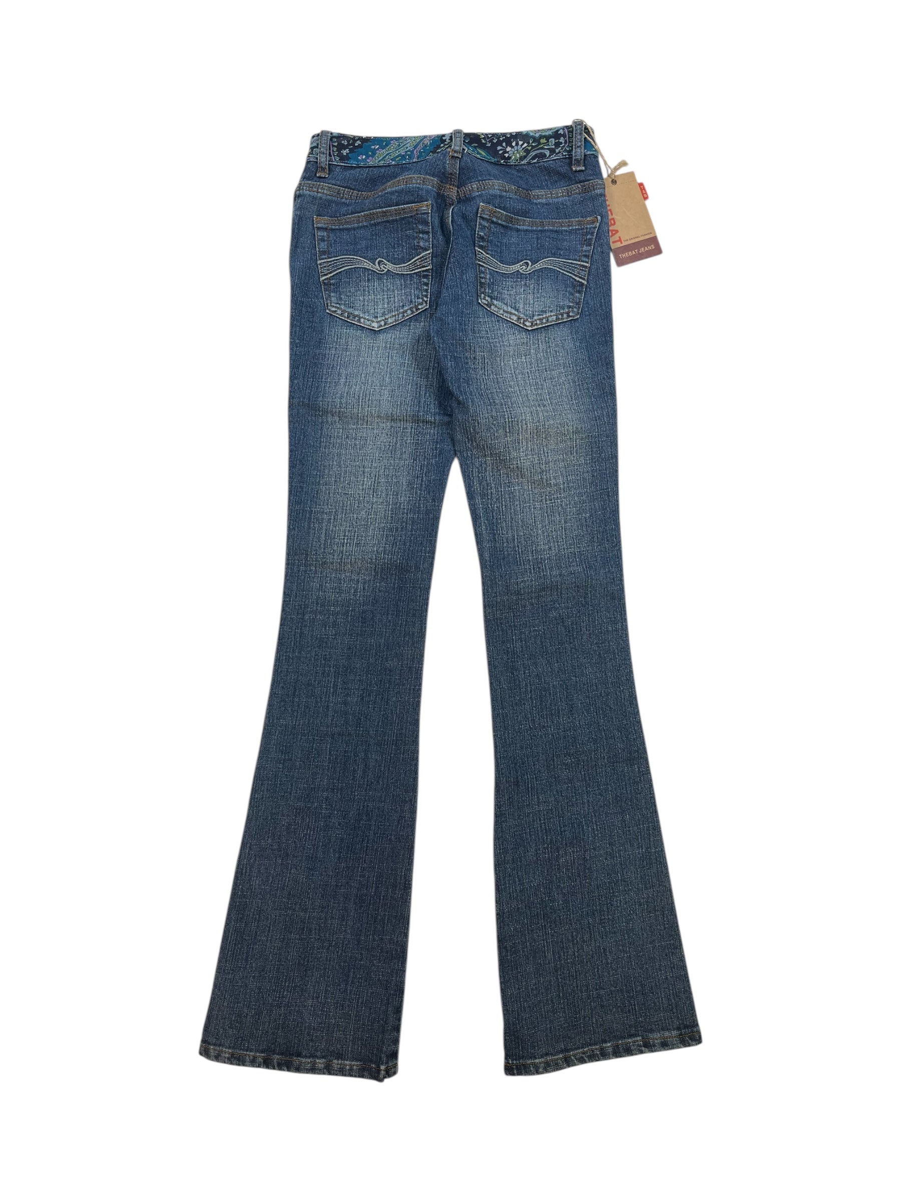 (25) THE BAT JEANS Embellished/Beaded Boot-cut Jeans