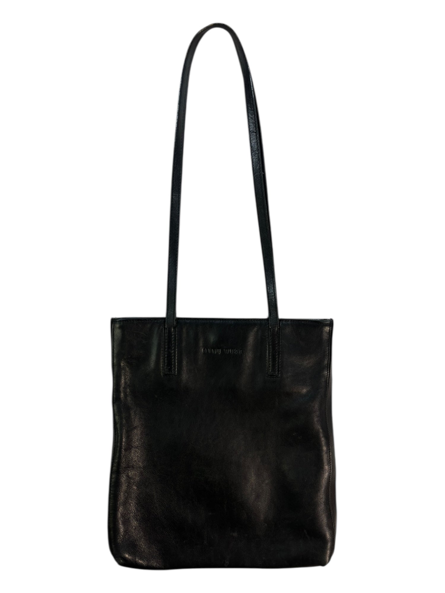 (O/S) Vintage Nine West Leather Tote Bag