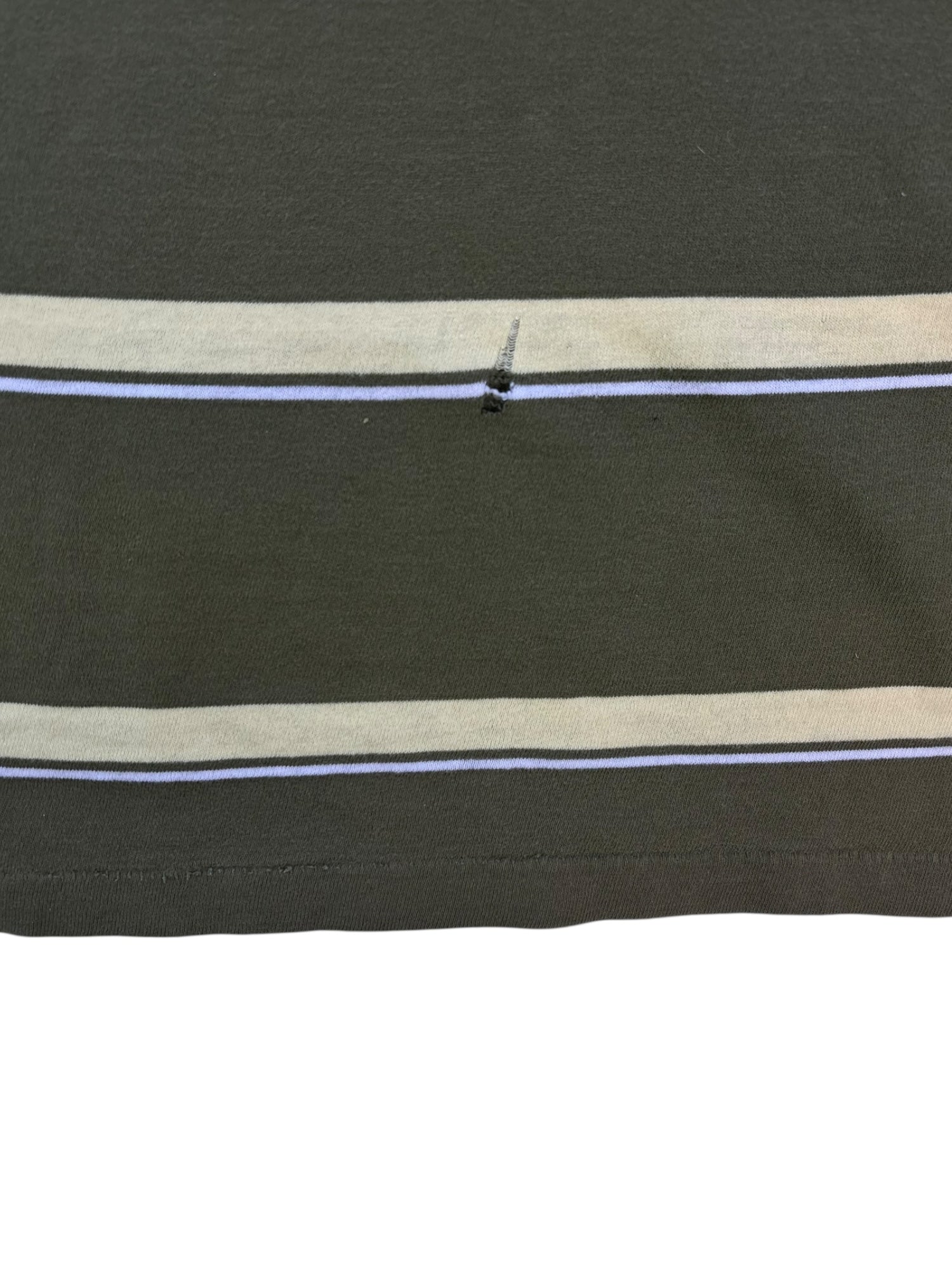(M) Hollister Stripped Polo Shirt