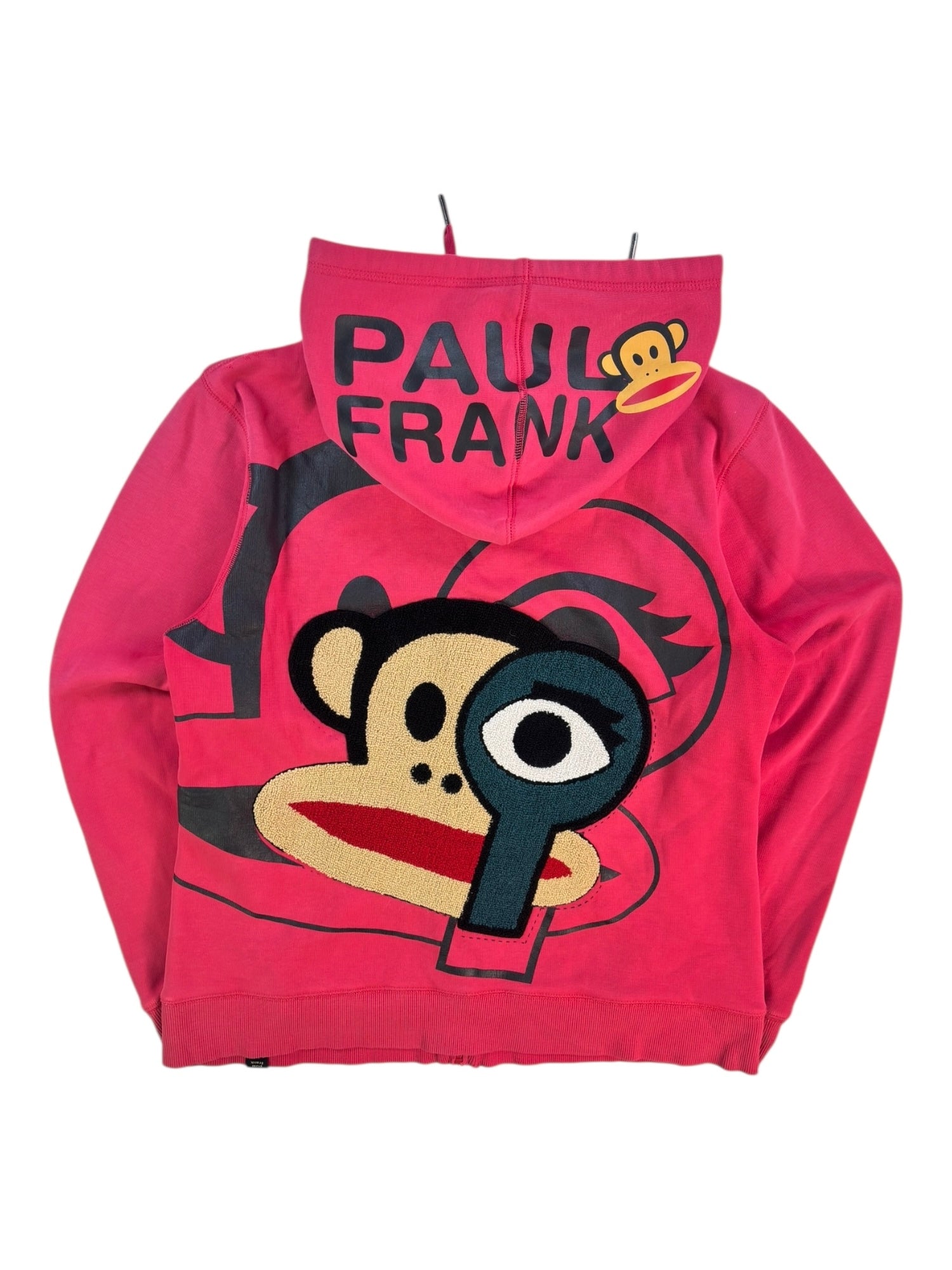 (M/L) Paul Frank Punch Needle Graphic Hoodie