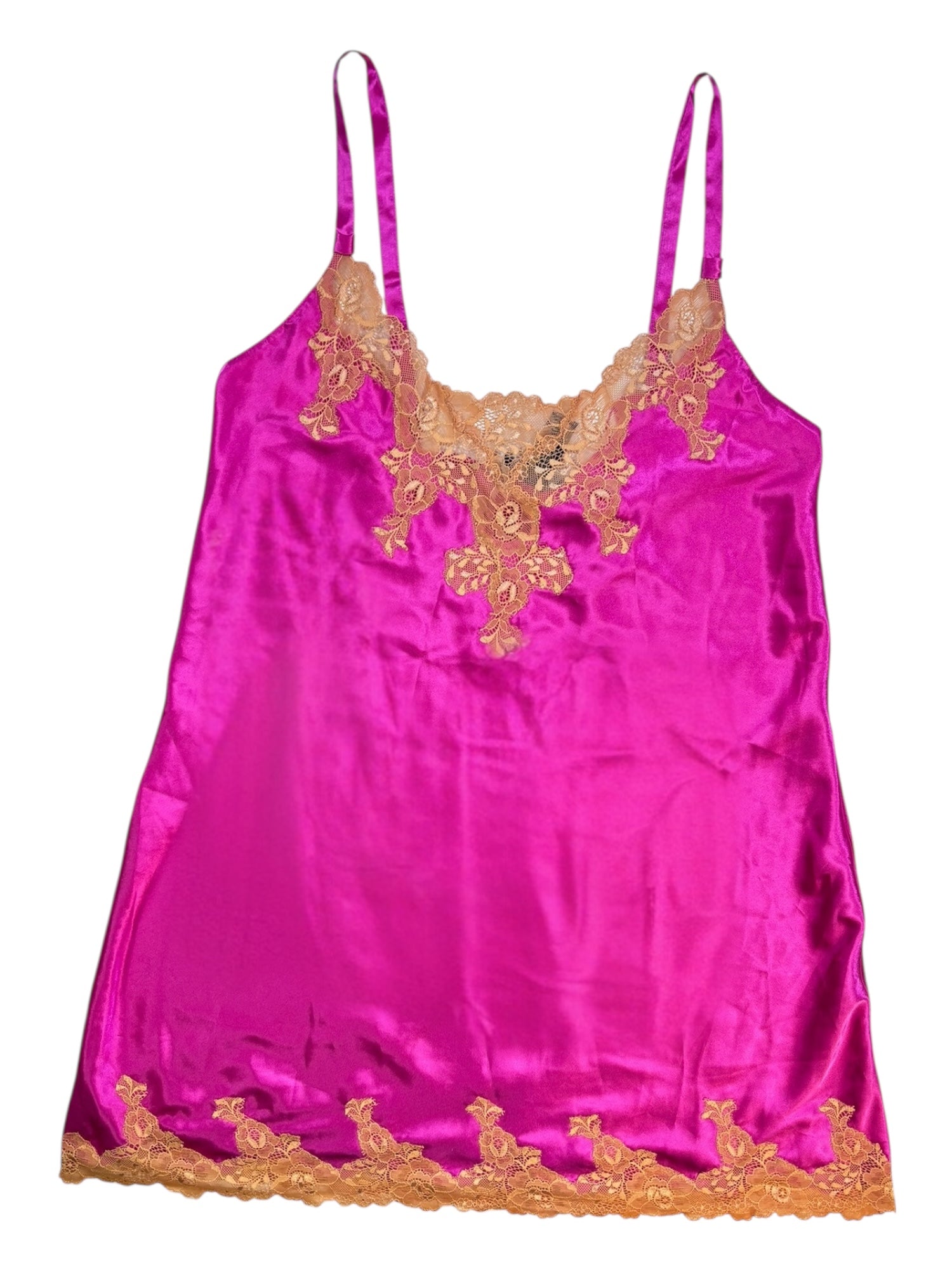 (M) Pink/Orange Slip Dress